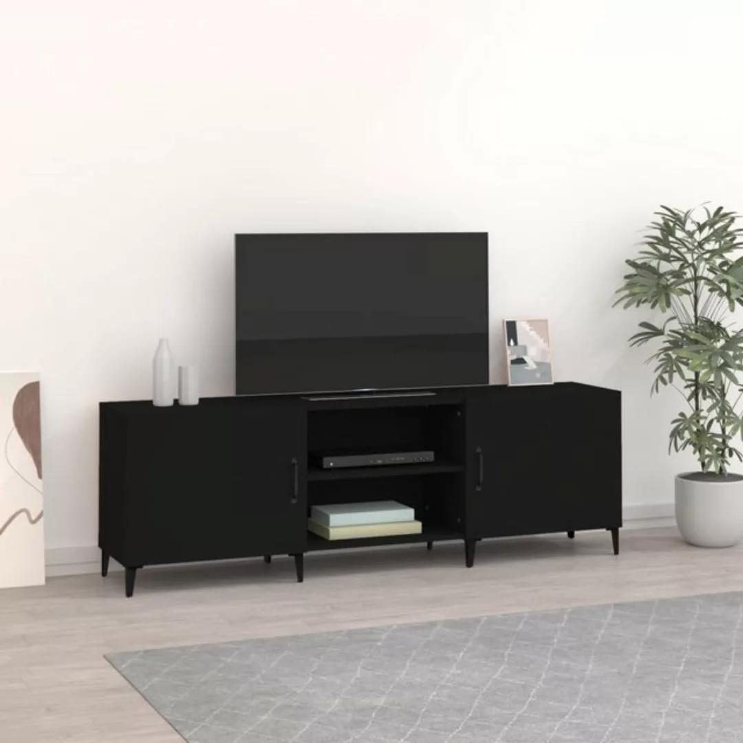 VidaXL TV-Schrank Schwarz 150x30x50 cm Holzwerkstoff  Modell 2 günstig online kaufen