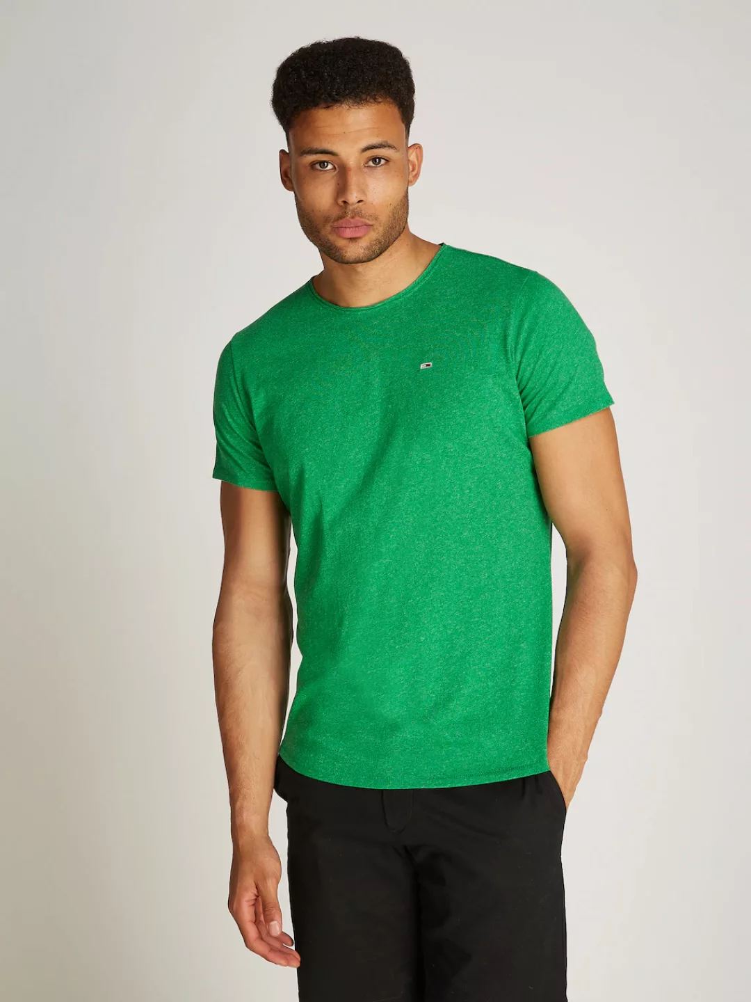 Tommy Jeans T-Shirt "TJM SLIM JASPE C NECK", Classics Slim Fit mit Markenla günstig online kaufen