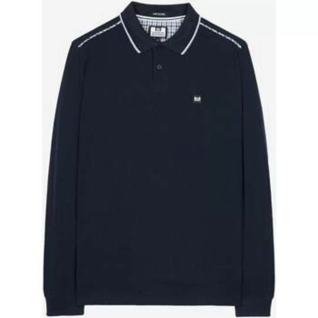 Weekend Offender  Poloshirt Carola - navy blue house check günstig online kaufen