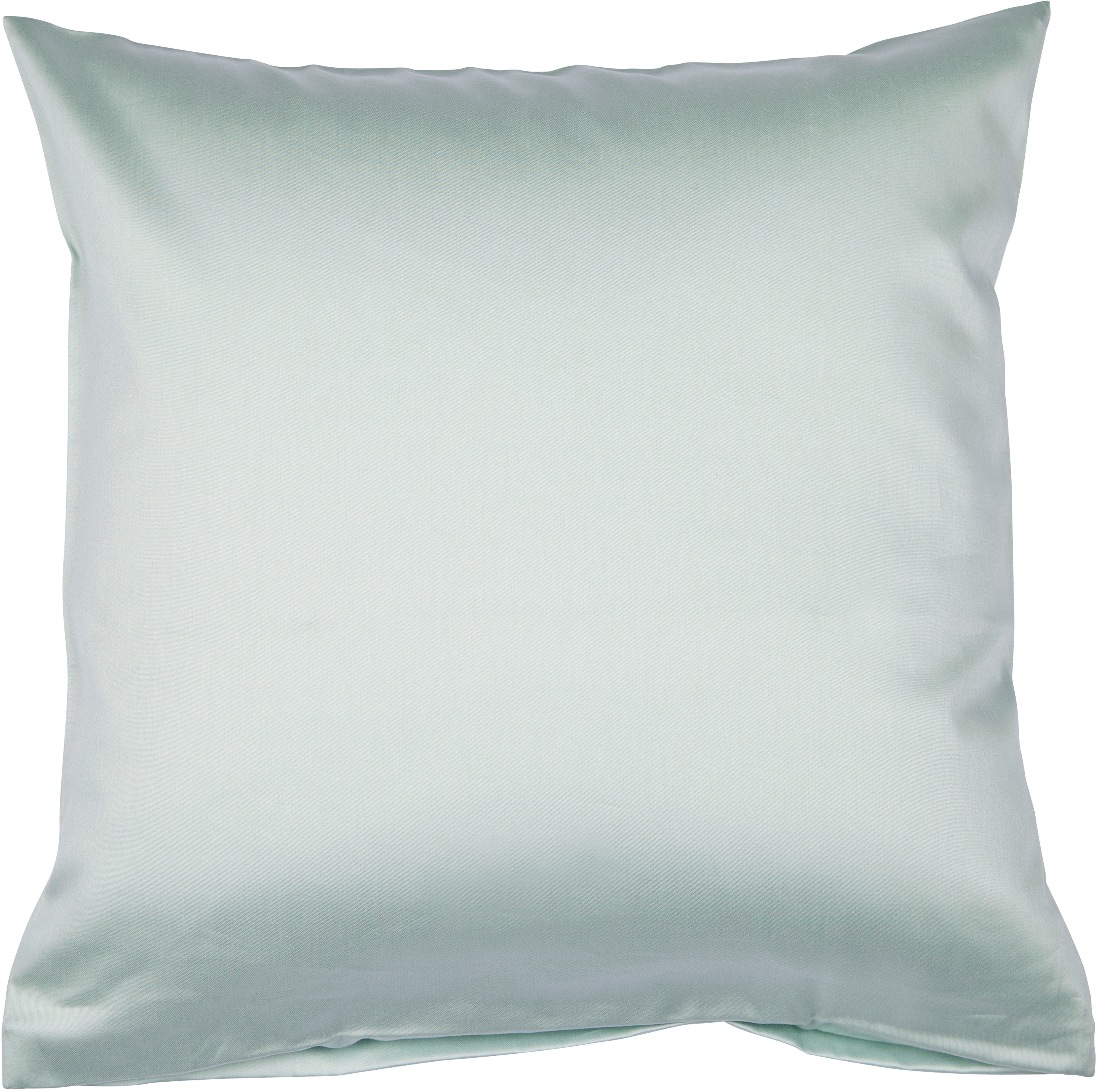 Janine Kissenbezug »Colors Mako Satin«, (1 St.), mit Reißverschluss, uni Ki günstig online kaufen