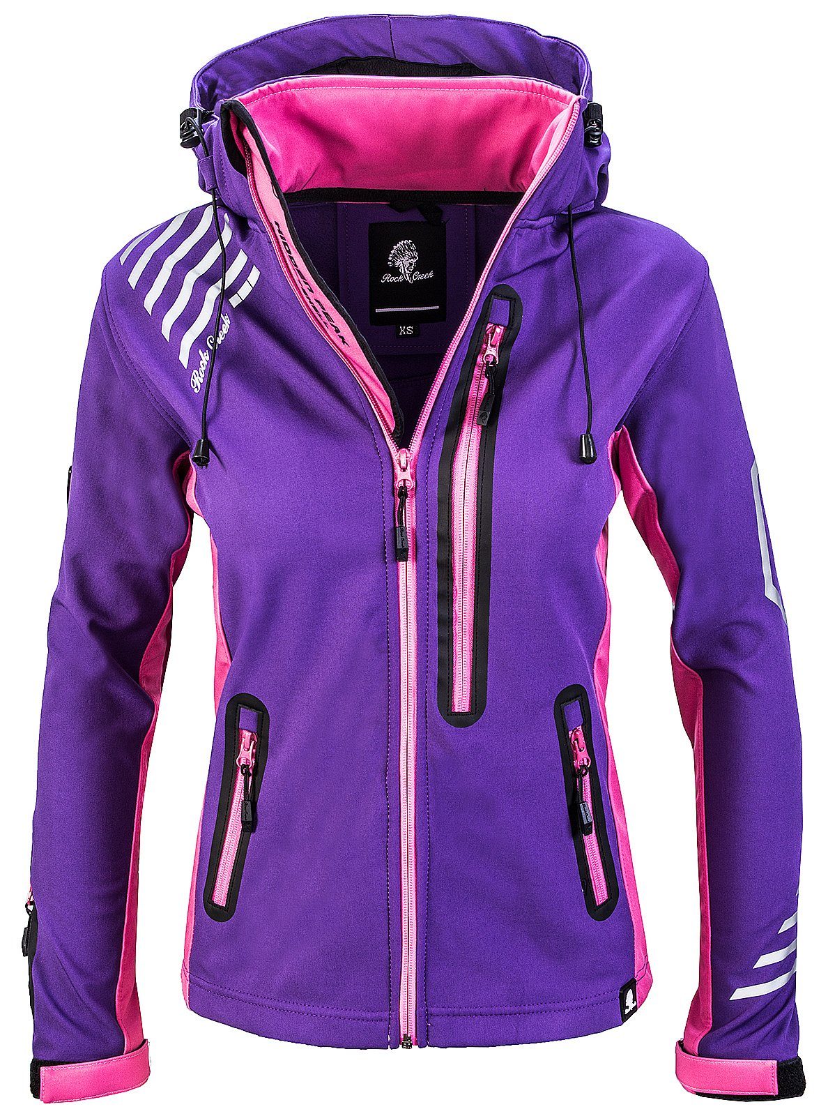 Rock Creek Softshelljacke Damen Softshelljacke Wanderjacke günstig online kaufen