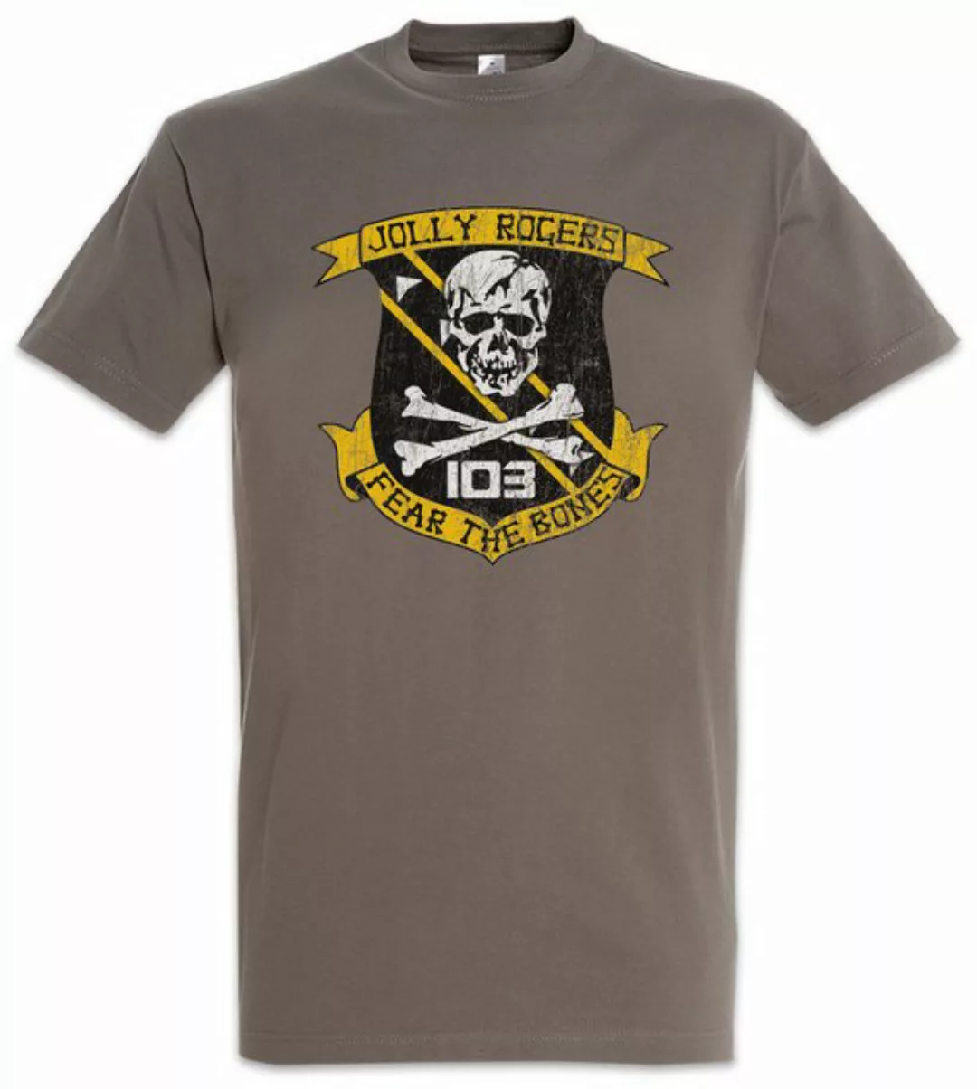 Urban Backwoods Print-Shirt Jolly Rogers Patch Herren T-Shirt Top Galactica günstig online kaufen