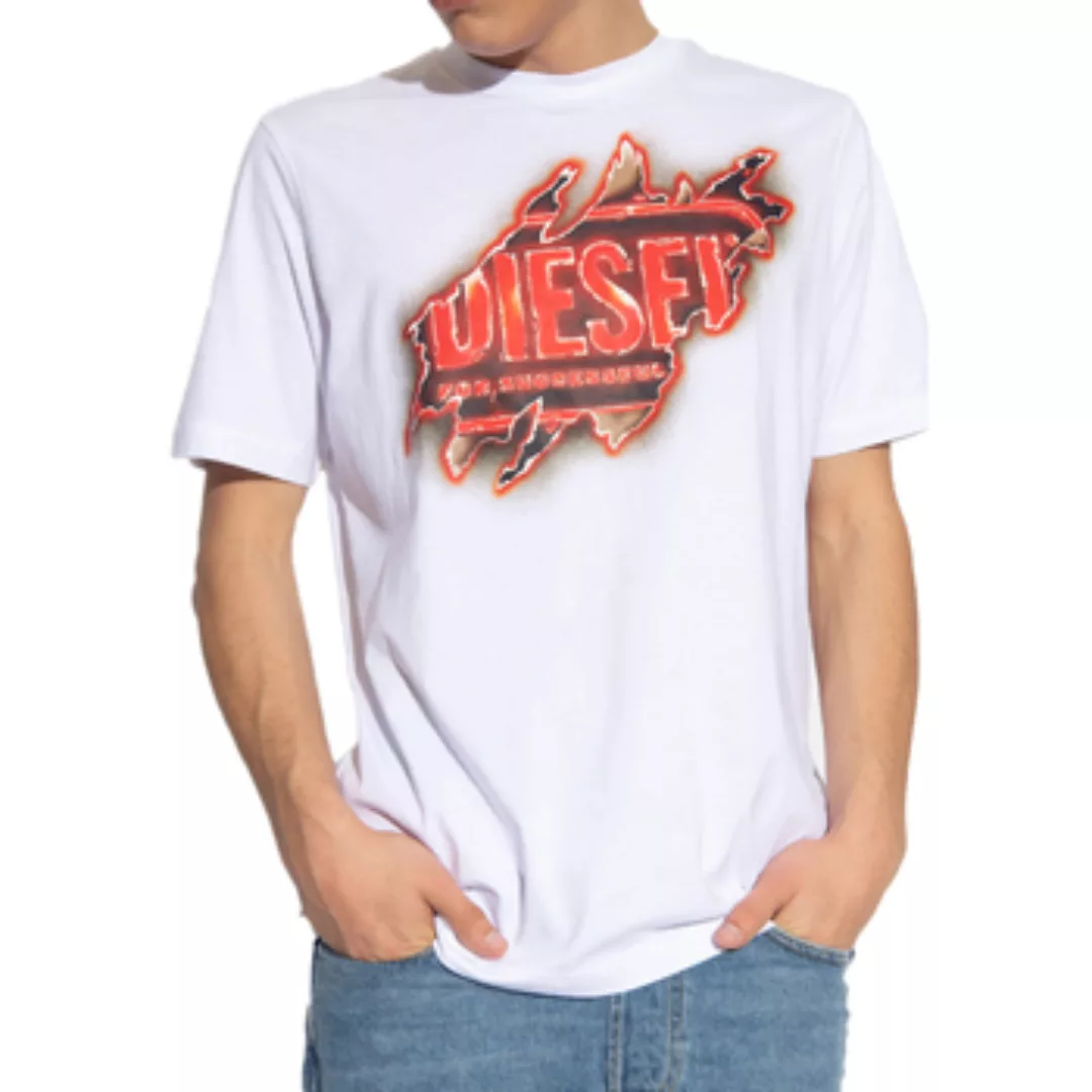 Diesel  T-Shirts & Poloshirts A09754-0AAXJ günstig online kaufen