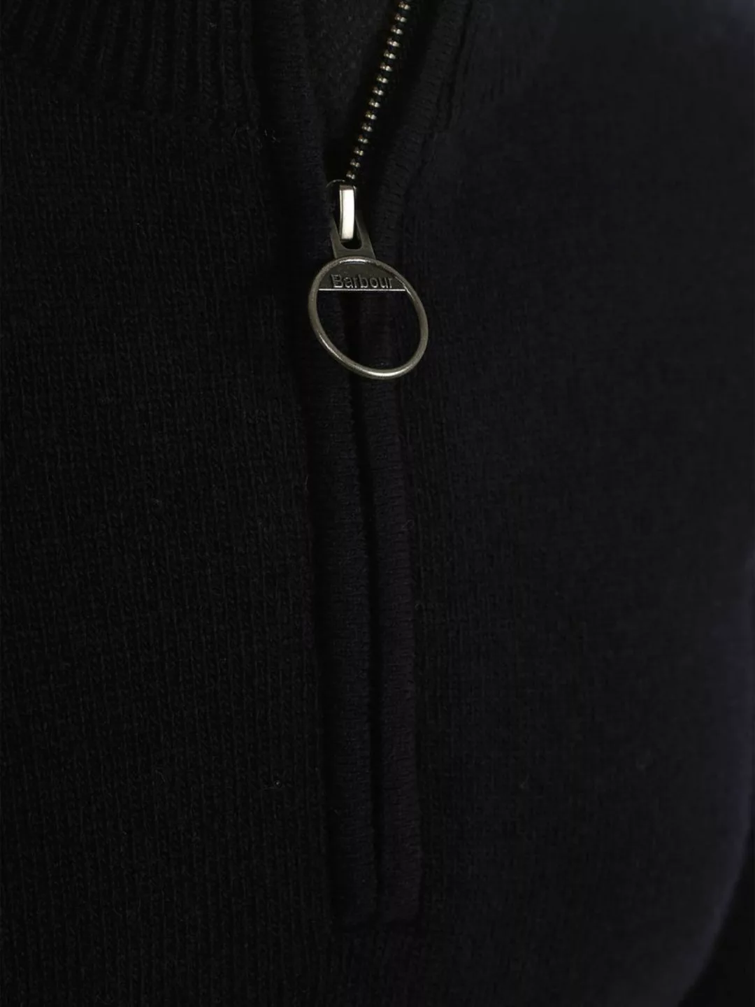 Barbour Half Zip Pullover Wolle Navy - Größe XXL günstig online kaufen