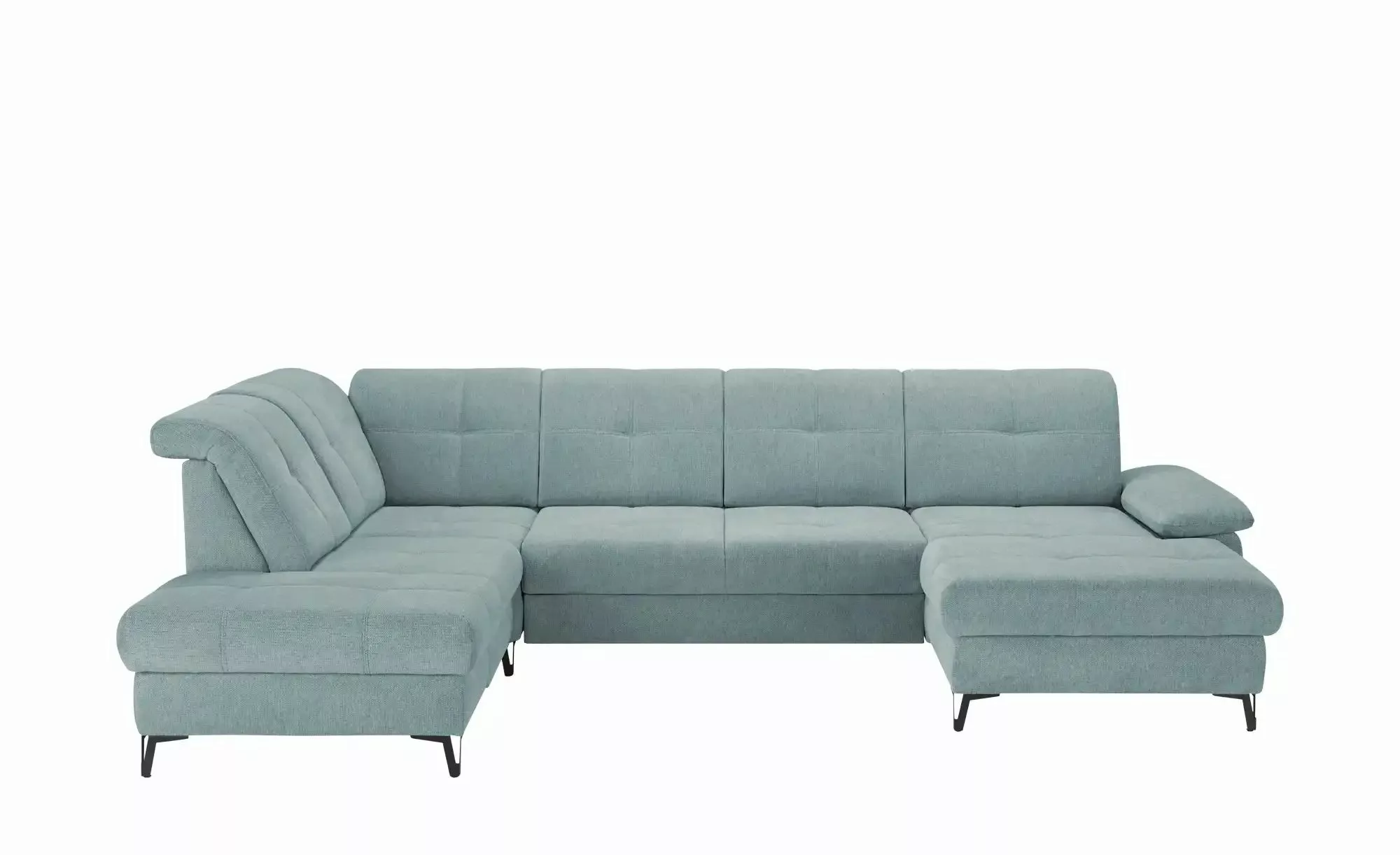 medium Wohnlandschaft  Planova II ¦ blau ¦ Maße (cm): B: 338 H: 96 T: 231 P günstig online kaufen