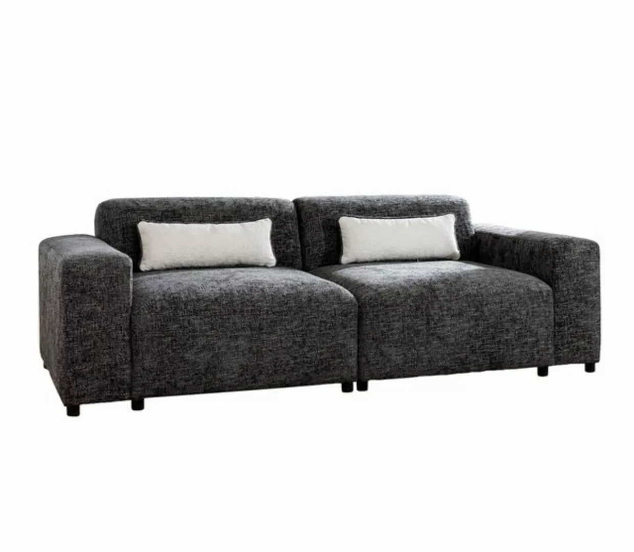 Furnix Sofa ROLIA 2-Sitzer Polstercouch für zwei Personen mit Zierkissen, m günstig online kaufen