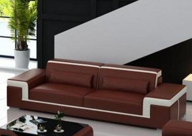 JVmoebel Sofa Designer Dreisitzer Luxus Sofa Polstermöbel stilvolles Design günstig online kaufen