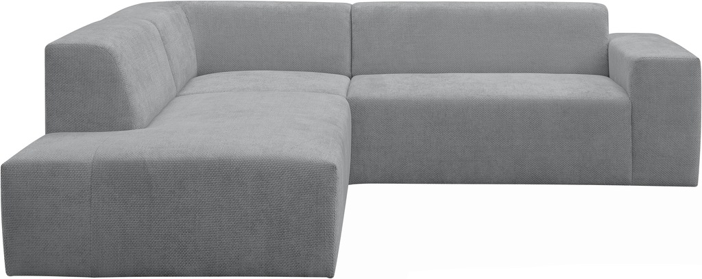 WERK2 Ecksofa »Zeus-M, tolles Sofa mit schönen Details, L-Form«, Curvy Tren günstig online kaufen