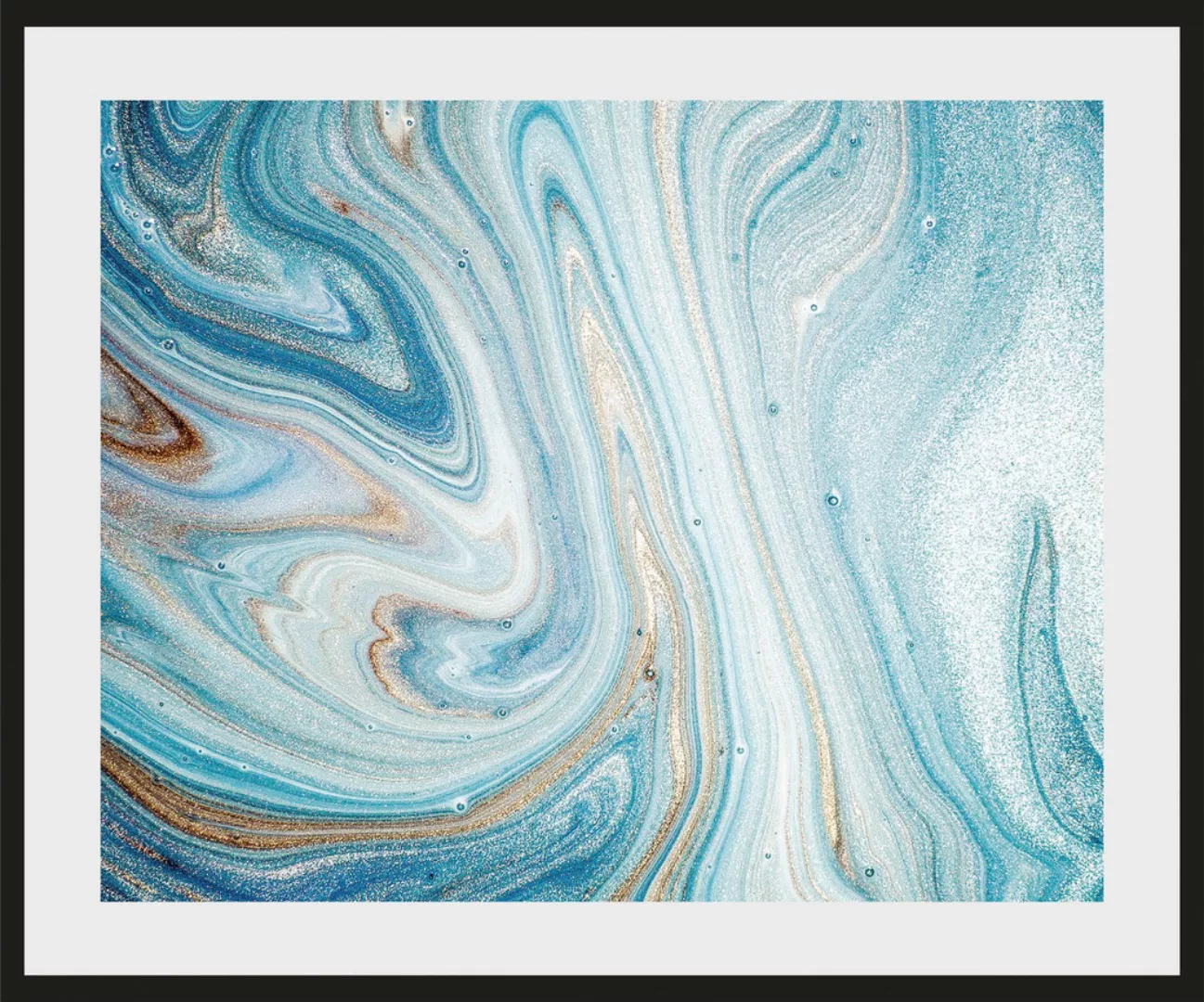queence Bild »Marcello«, Abstrakt-Marmor-Kunst-Gemälde, (1 St.), HD Premium günstig online kaufen