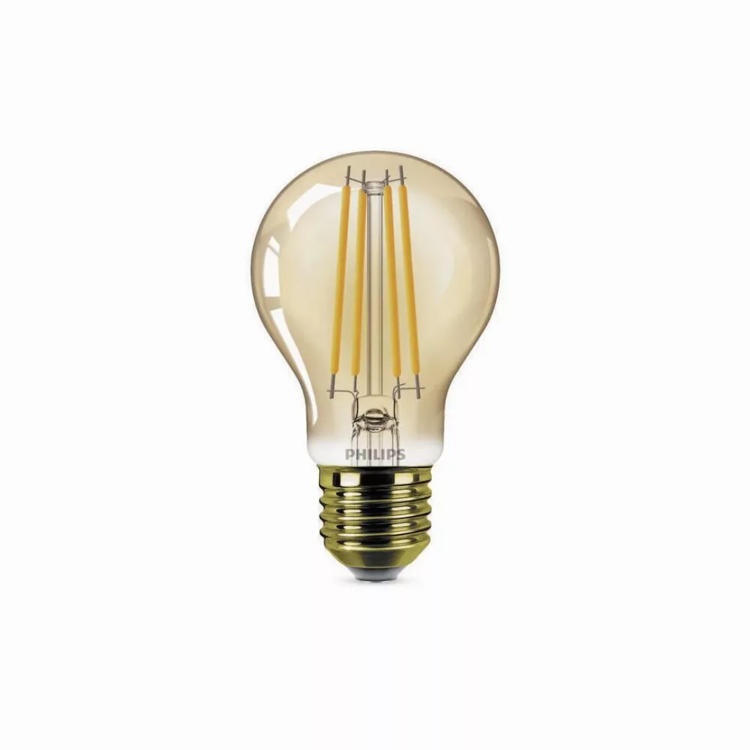 Philips Vintage LED Filament Lampe ersetzt 40W E27 Birne - A60 7W 470lm 180 günstig online kaufen