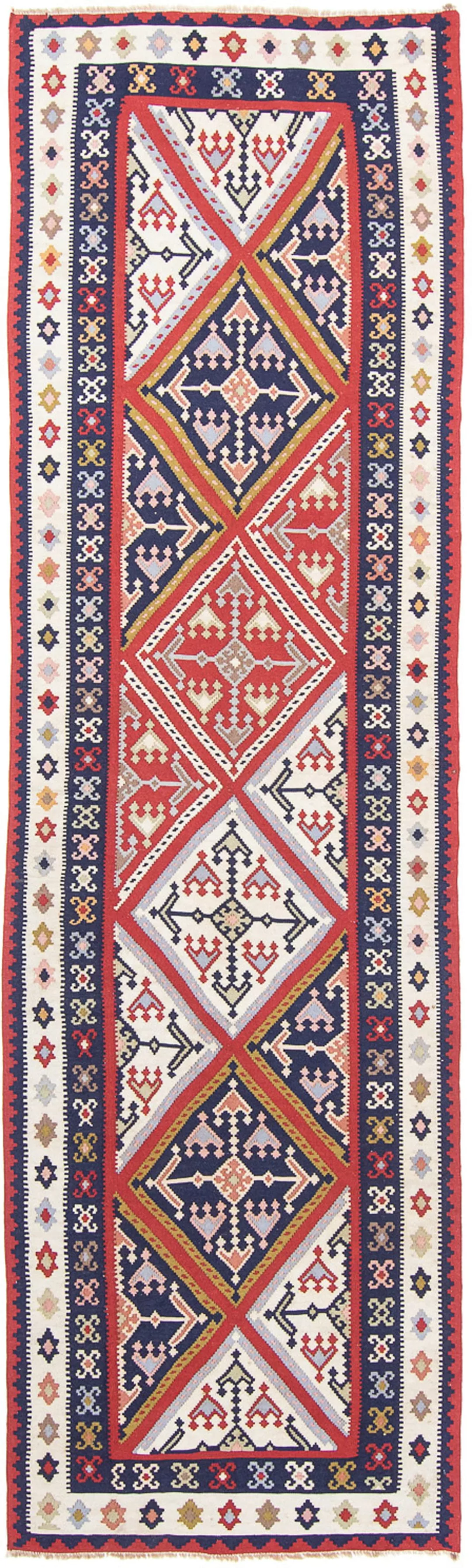 morgenland Wollteppich »Kelim - Oriental - 384 x 100 cm - mehrfarbig«, rech günstig online kaufen