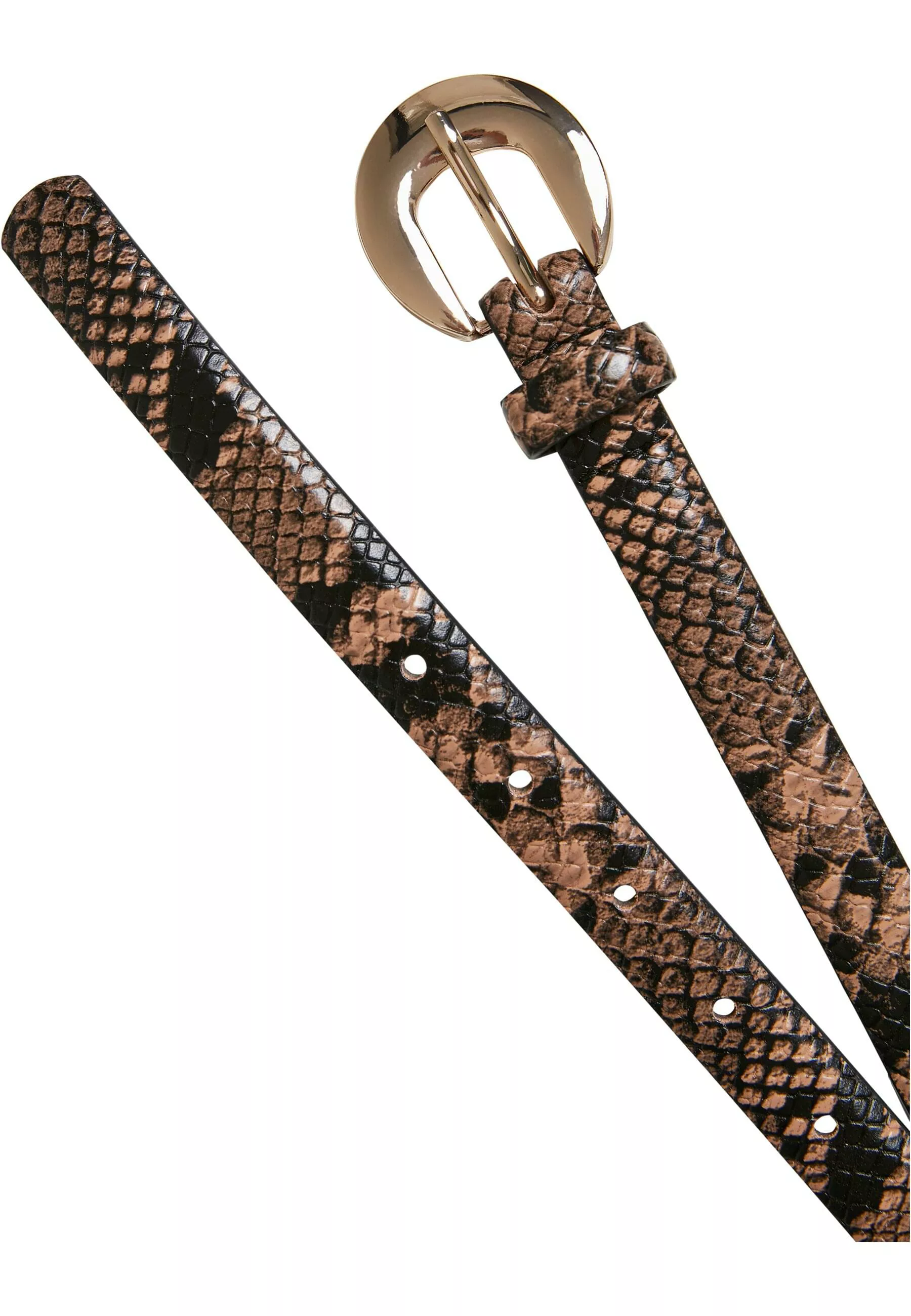 URBAN CLASSICS Hüftgürtel "Urban Classics Damen Snake Synthetic Leather Lad günstig online kaufen