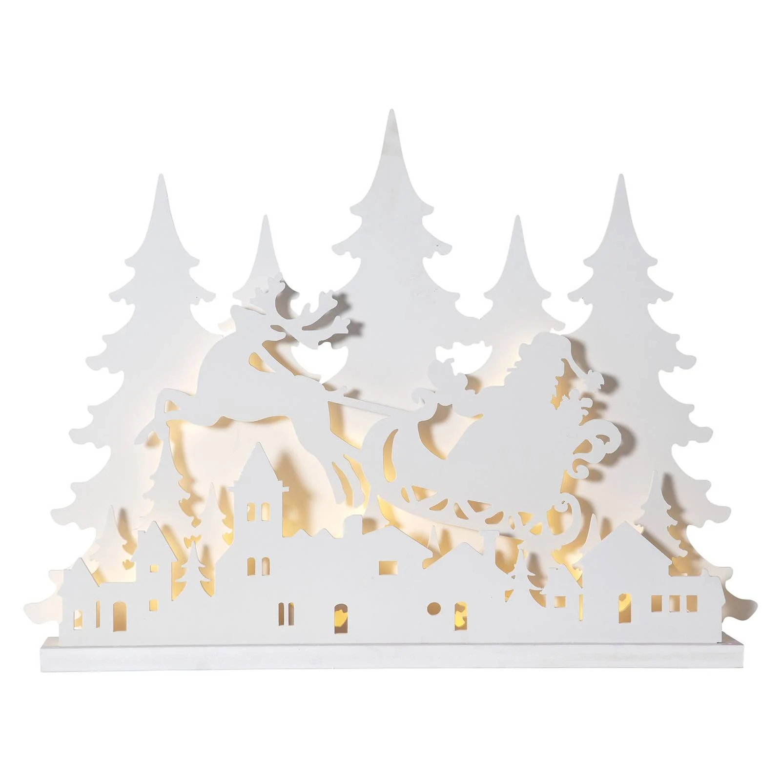 LED-Dekoleuchte Grandy Weihnachtsmann, Länge 80cm günstig online kaufen