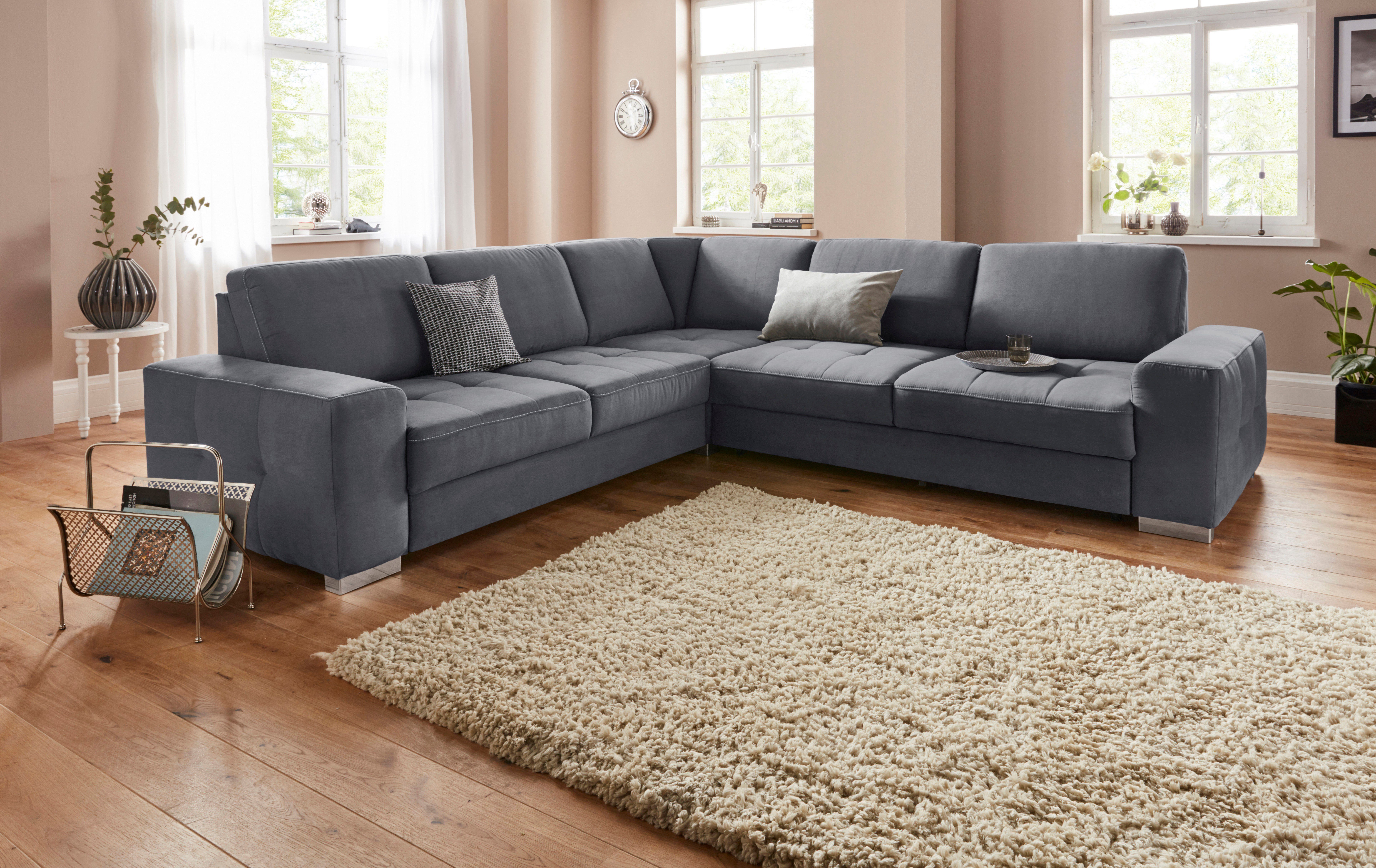sit&more Ecksofa Santorini L-Form, mit Federkern günstig online kaufen