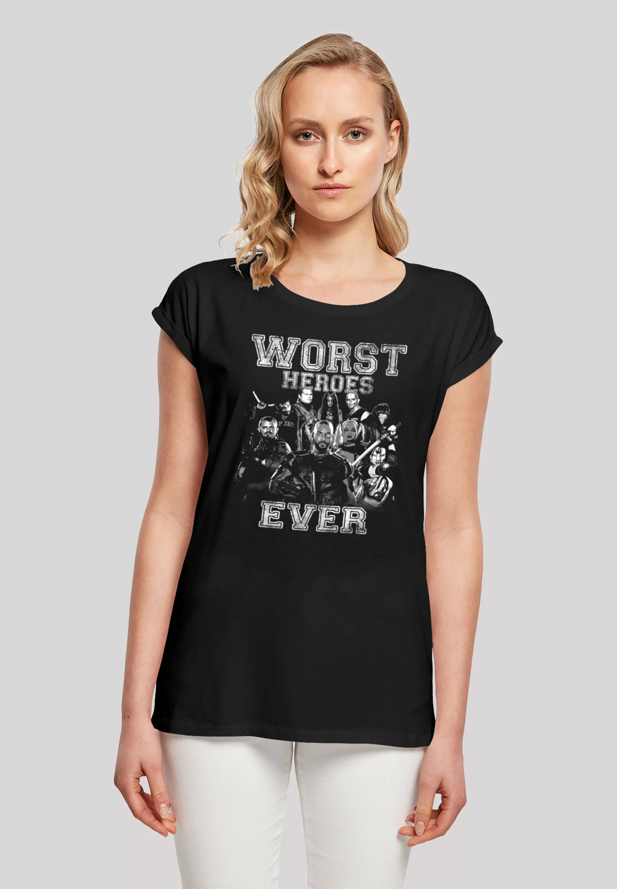 F4NT4STIC T-Shirt "Suicide Squad Worst Heroes Ever", Print günstig online kaufen