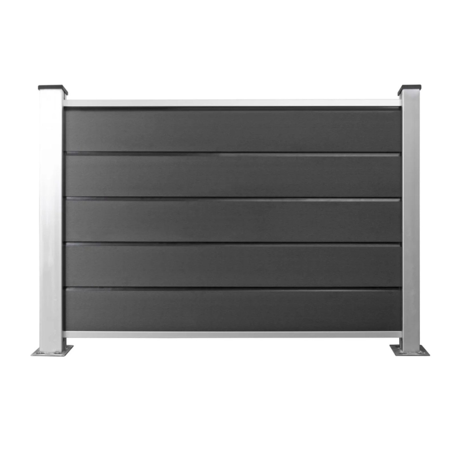 HORI Zaun HORI WPC Sichtschutzzaun Stecksystem, günstig online kaufen
