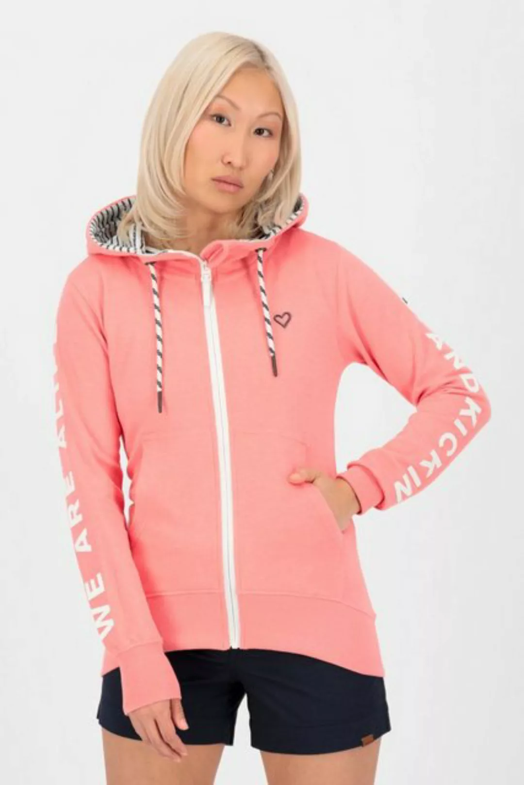 Alife & Kickin Sweatshirt JessyAK Sweat Jacket Damen Kapuzensweatjacke, Jac günstig online kaufen