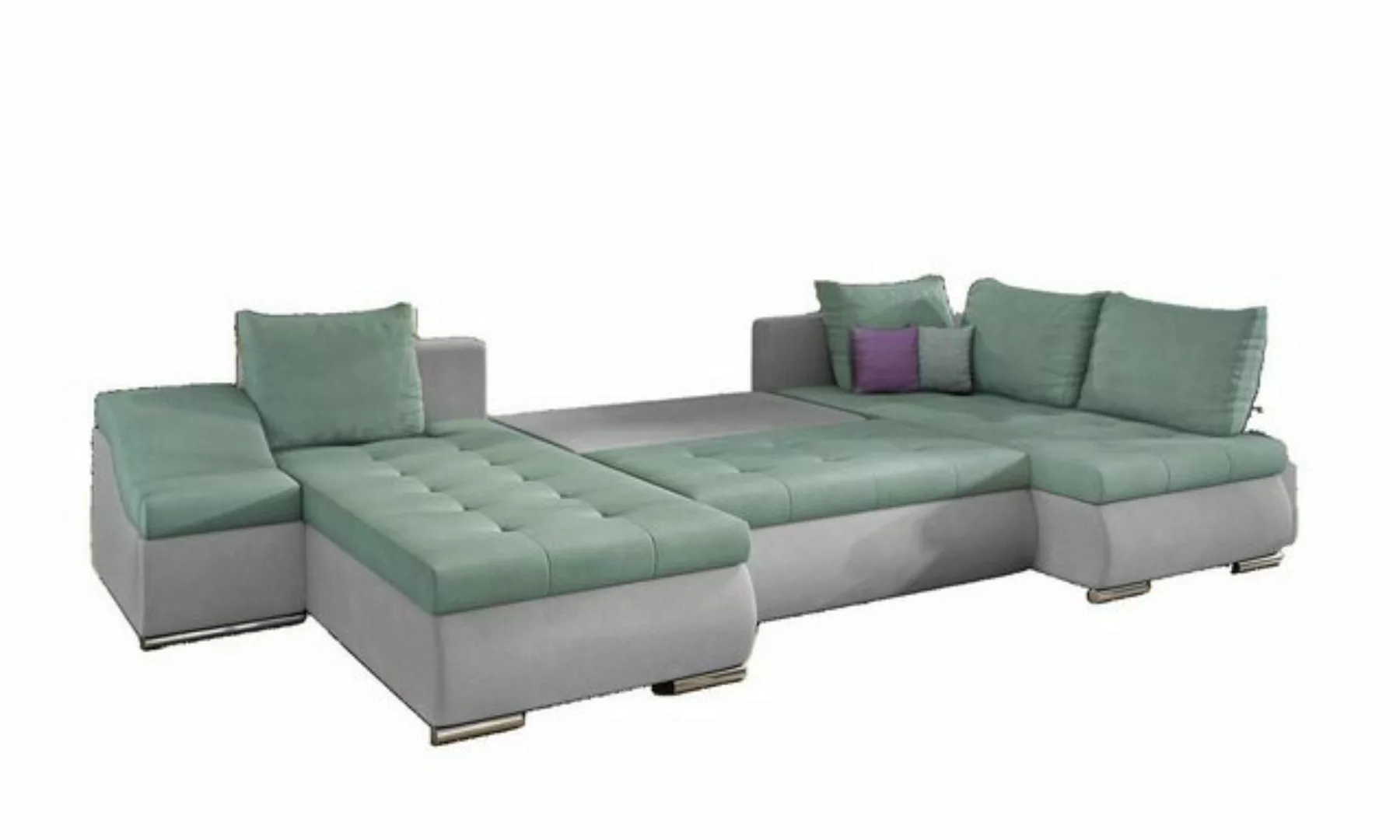 JVmoebel Ecksofa Moderne Ecksofa Schlafsofa Bettfunktion Couch Polster Eckg günstig online kaufen