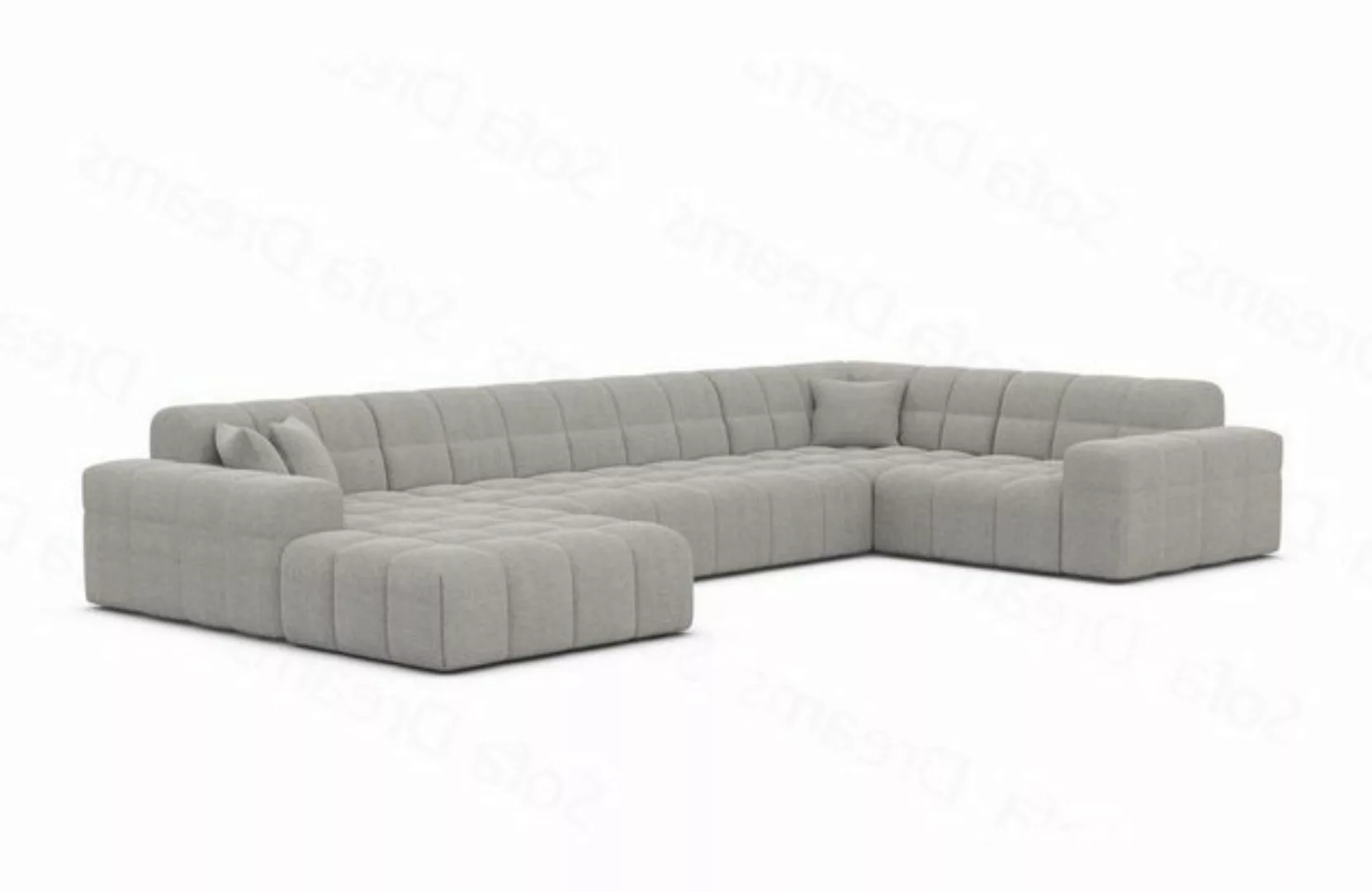 Sofa Dreams Wohnlandschaft Stoff Wohnlandschaft Modern Polstersofa Ibiza U günstig online kaufen