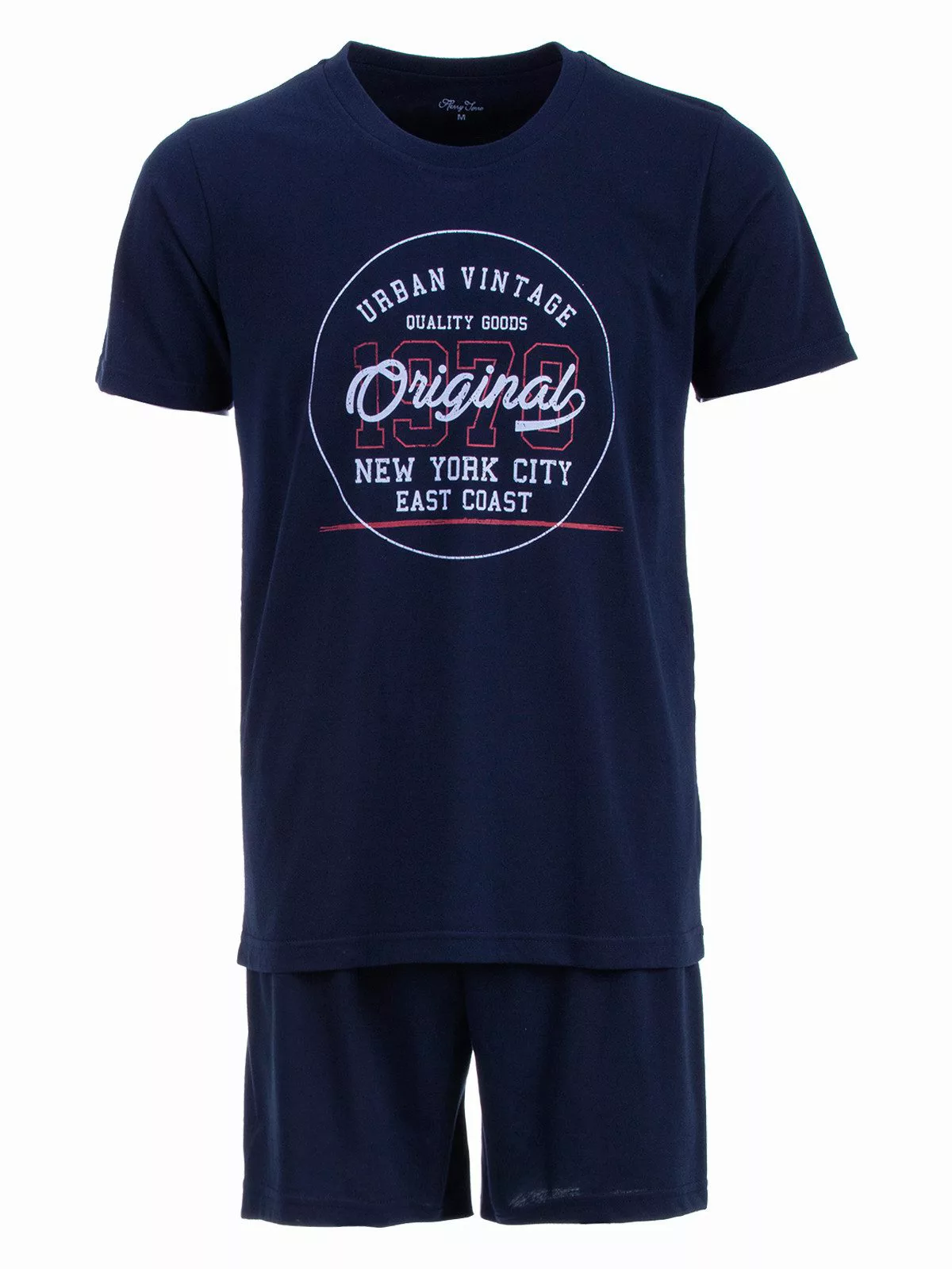 Henry Terre Schlafanzug Pyjama Set Shorty günstig online kaufen