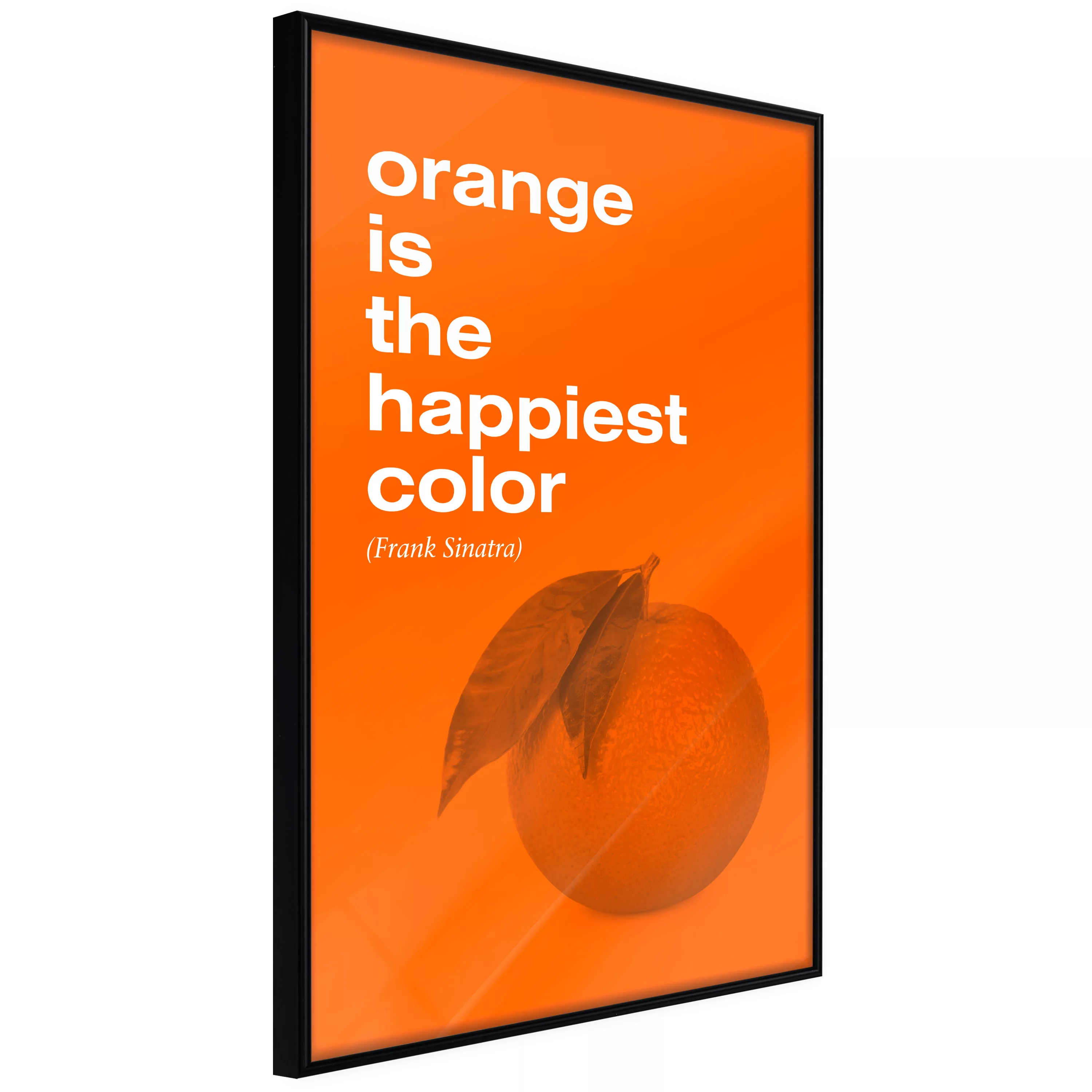 Poster - Orange Colour günstig online kaufen