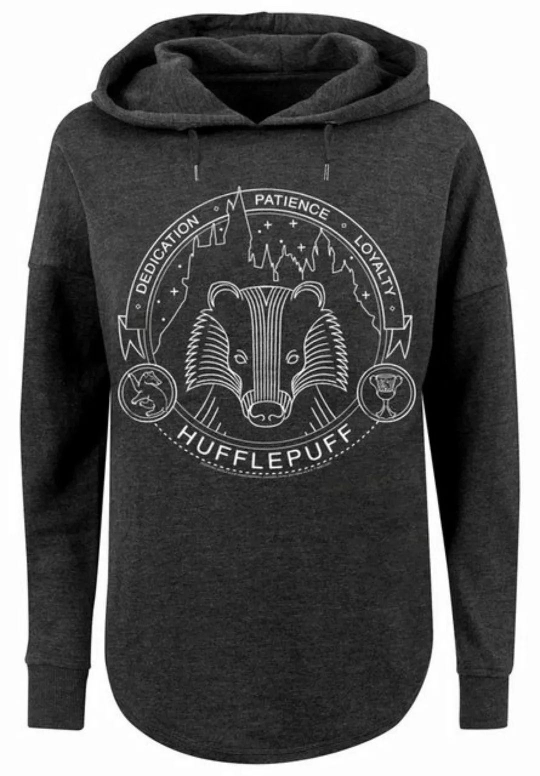 F4NT4STIC Kapuzenpullover Harry Potter Hufflepuff Seal Print günstig online kaufen