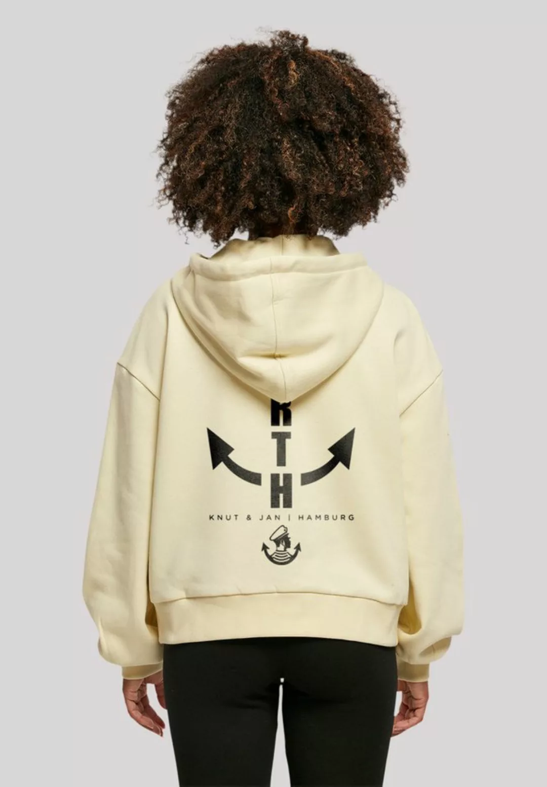 F4NT4STIC Kapuzenpullover "North Anchor with Ladies Organic Oversized Hoody günstig online kaufen