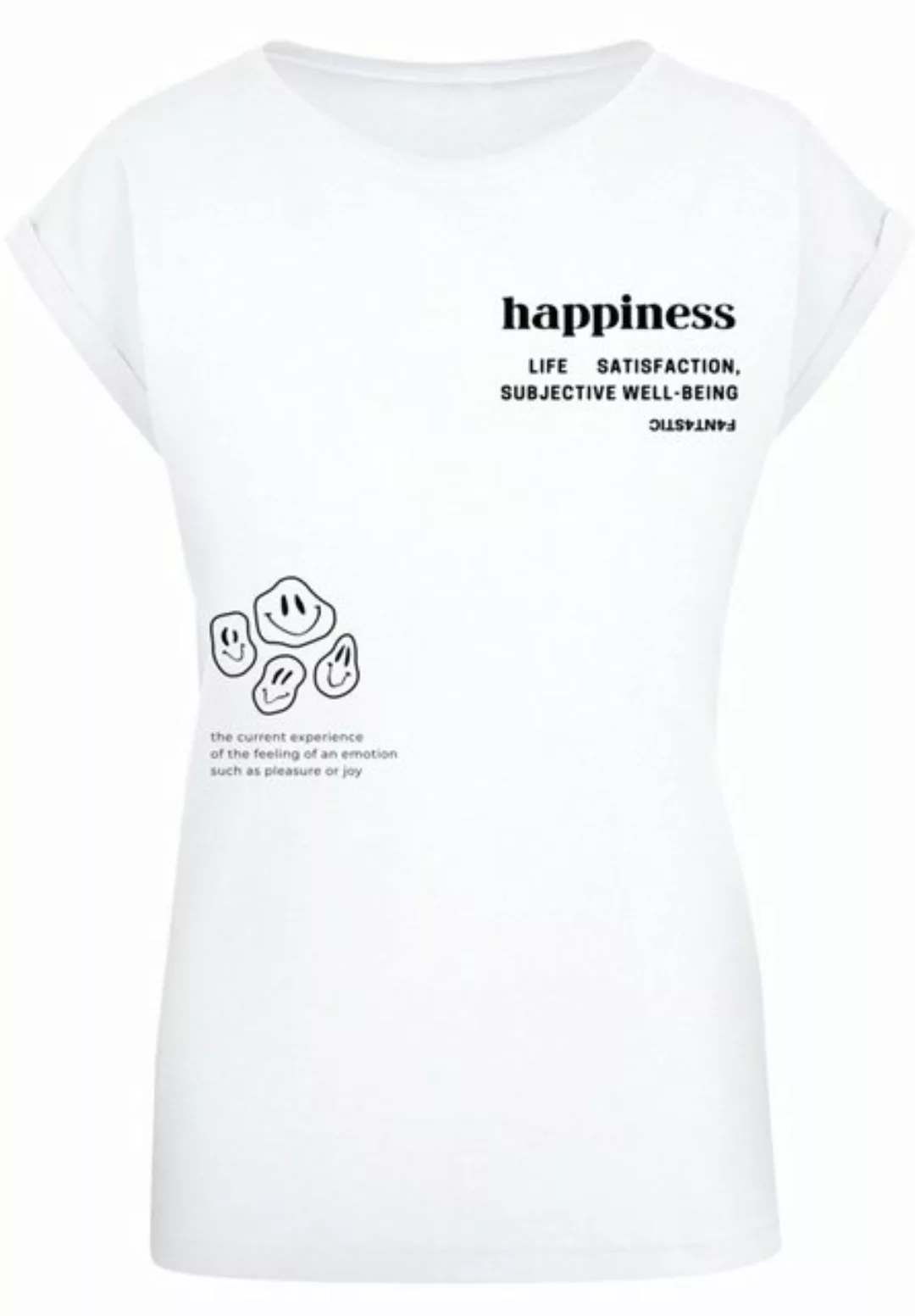F4NT4STIC T-Shirt PLUS SIZE happiness Print günstig online kaufen