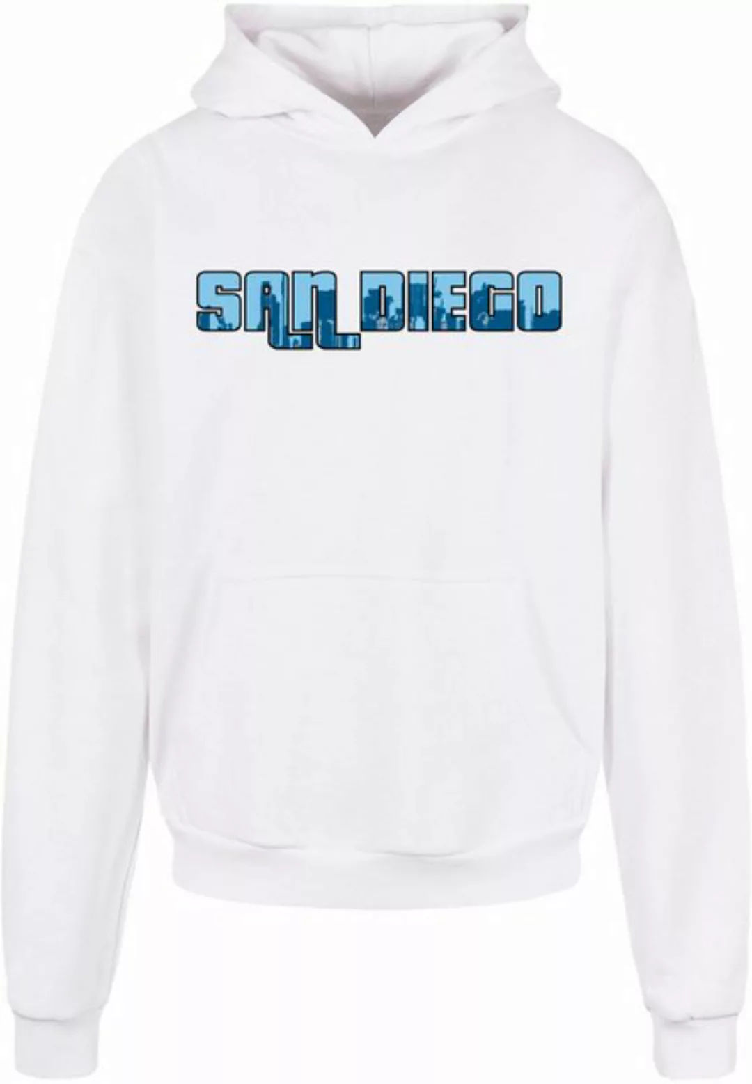 Merchcode Kapuzensweatshirt Merchcode Herren Grand San Diego Skyline Ultra günstig online kaufen