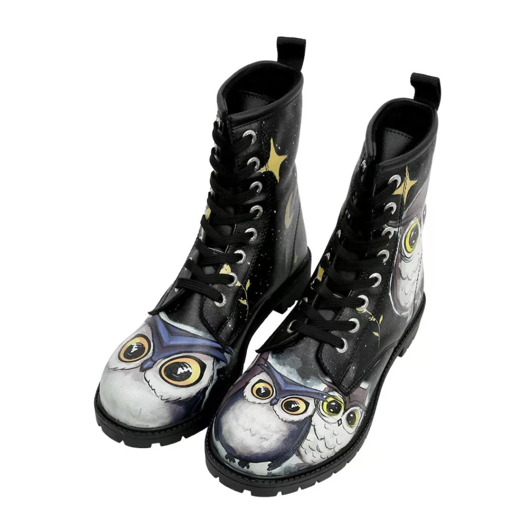 DOGO Schnürboots "Damen Boots Owls Family Vegan Damen Boots / female", Vega günstig online kaufen