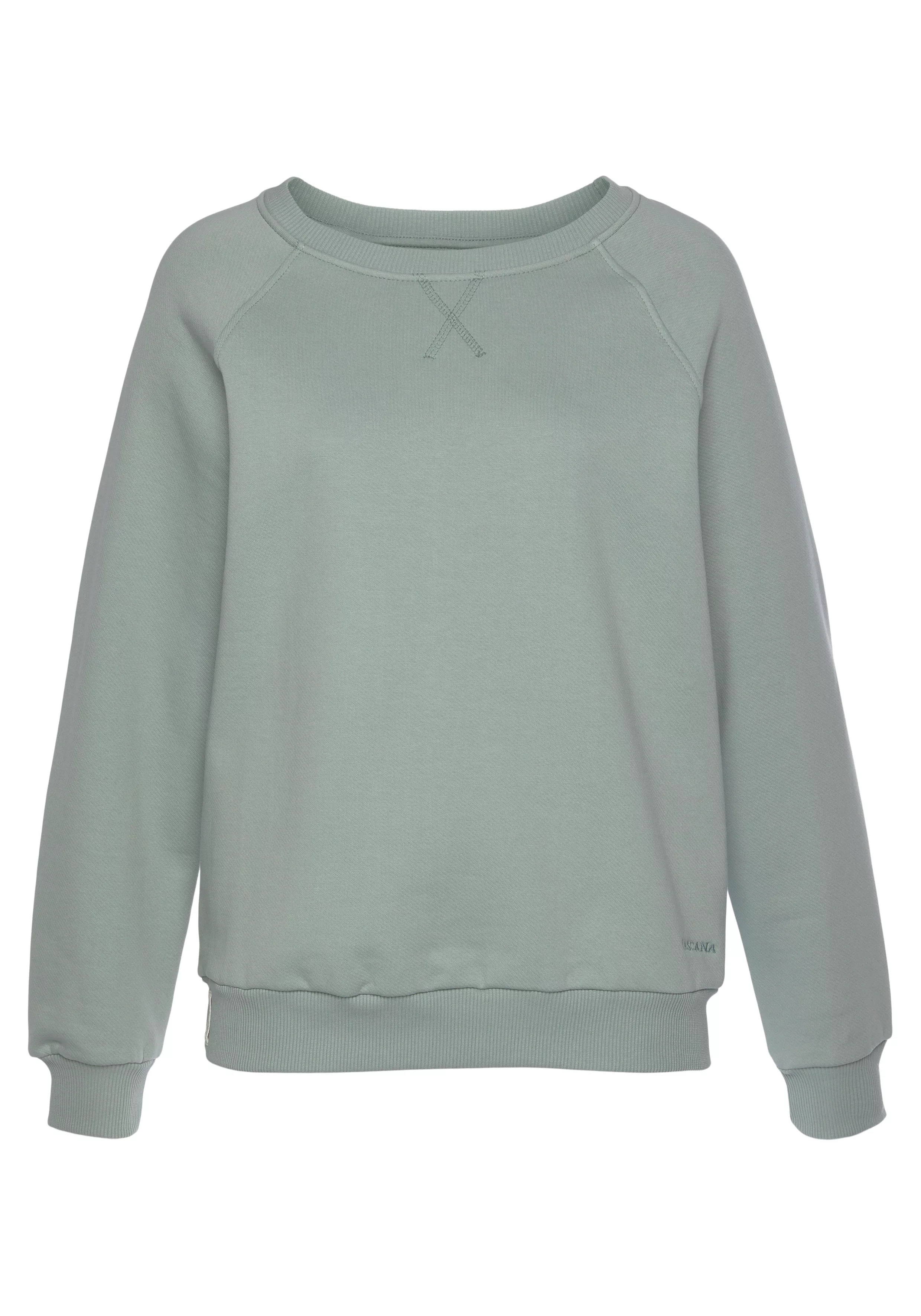 LASCANA Sweatshirt, aus organischer Baumwolle, Loungewear günstig online kaufen