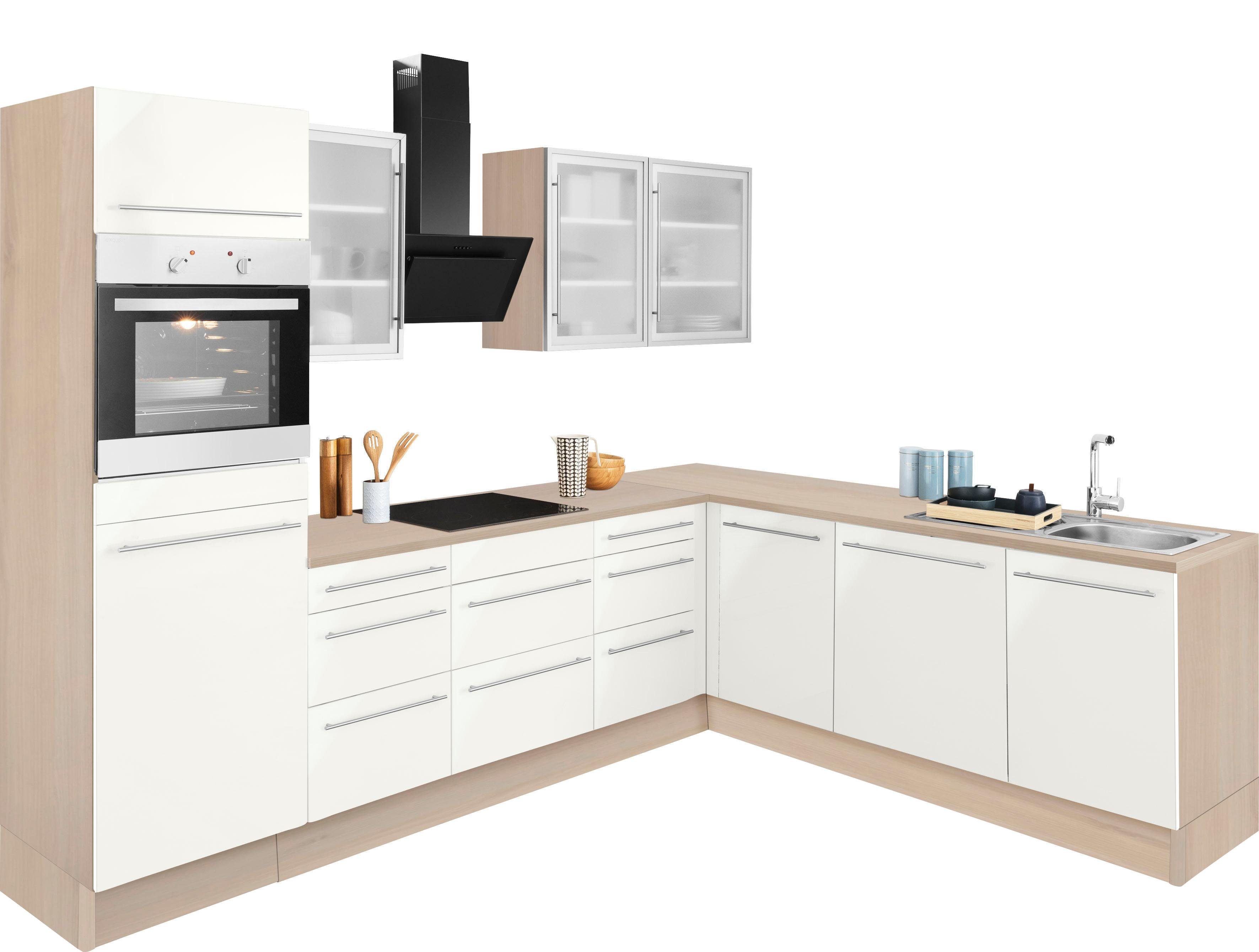 OPTIFIT Winkelküche "Bern", Stellbreite 285x225 cm, wahlweise mit E-Geräten günstig online kaufen