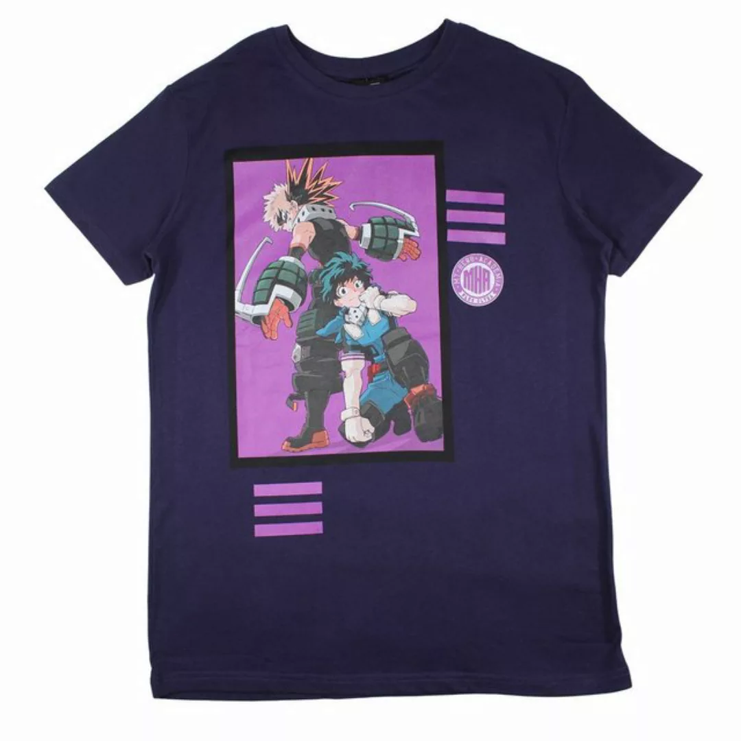 MY HERO ACADEMIA Print-Shirt Anime My Hero Academia Herren Kurzarm T-Shirt günstig online kaufen