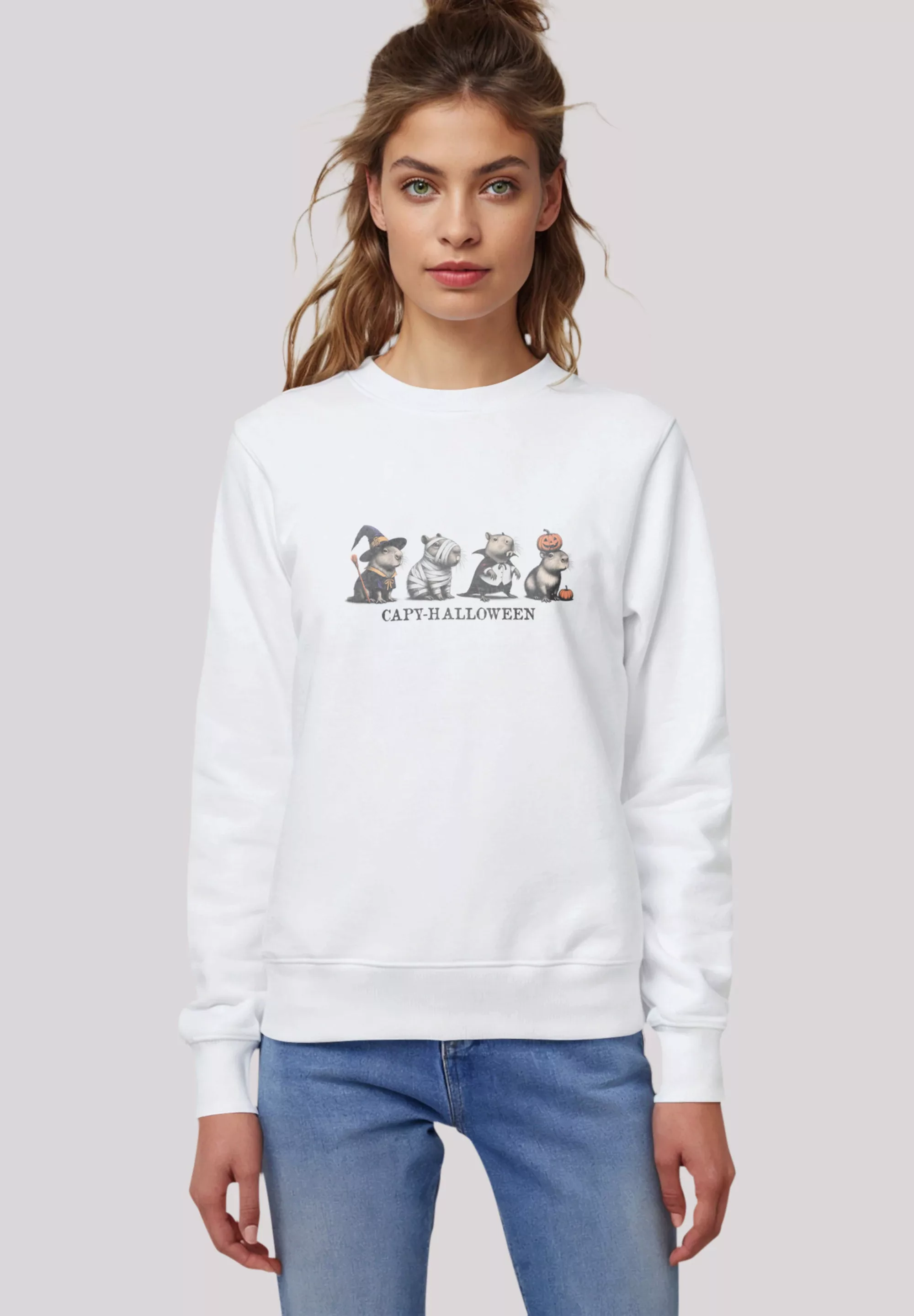 F4NT4STIC Sweatshirt "Capy Halloween capybara", Premium Qualität günstig online kaufen