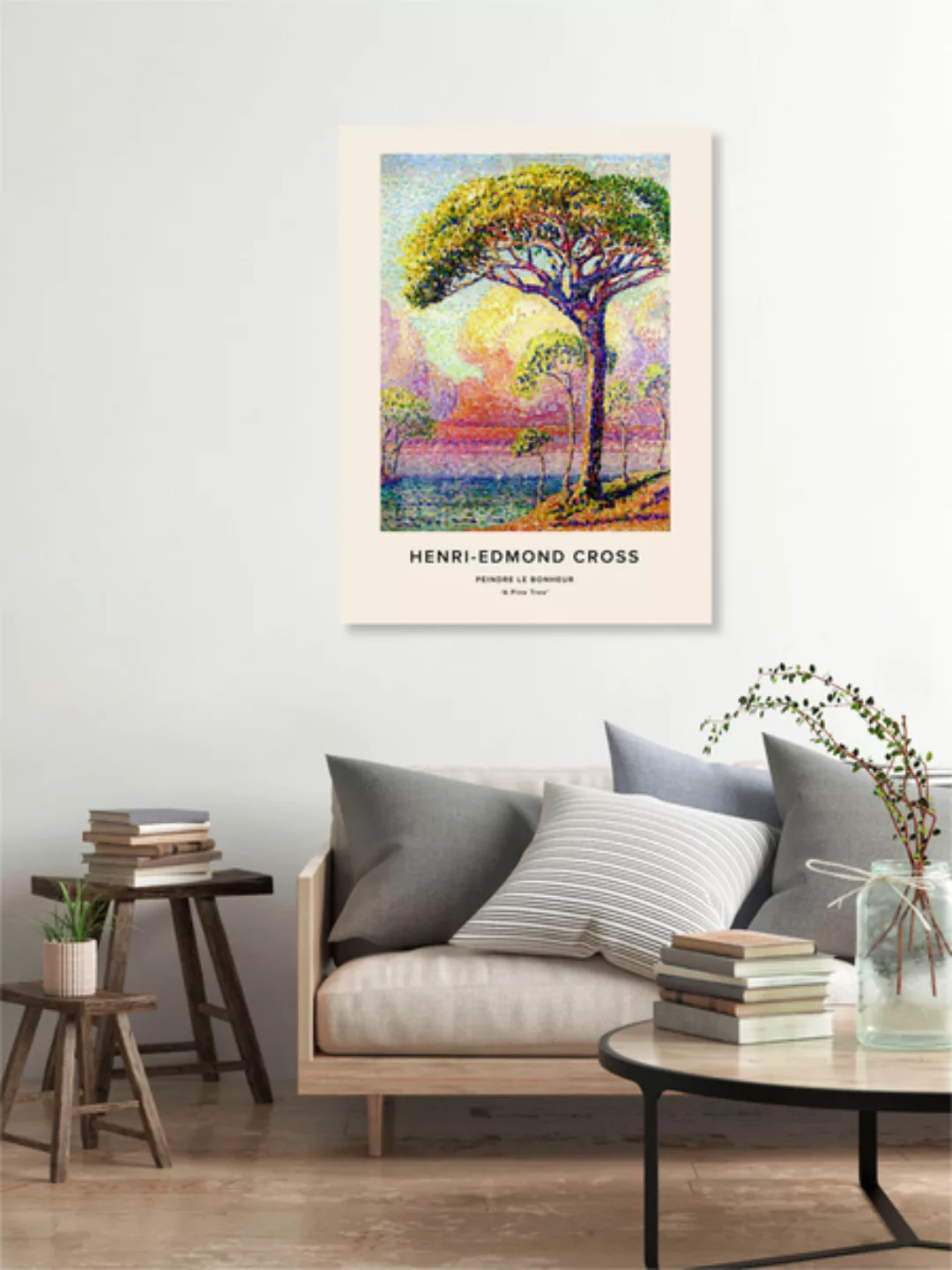 Poster / Leinwandbild - Ausstellungsposter A Pine Tree günstig online kaufen