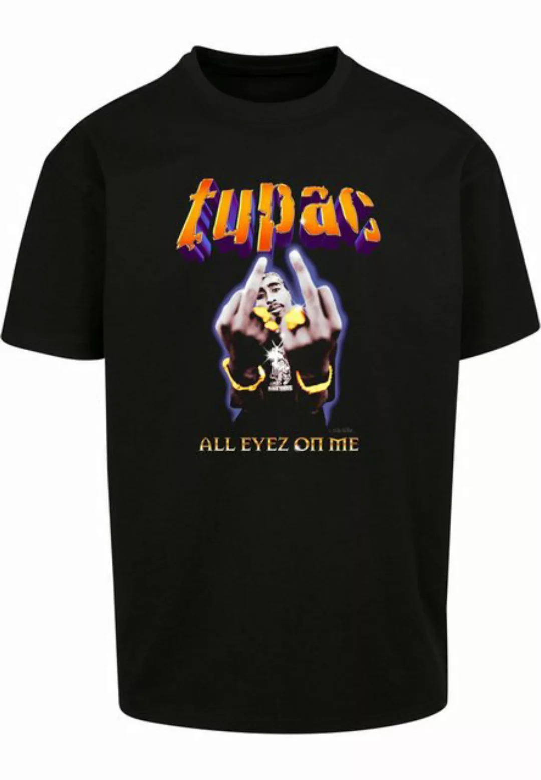 MisterTee Kurzarmshirt MisterTee Herren Tupac Thug Passion Oversize Tee (1- günstig online kaufen