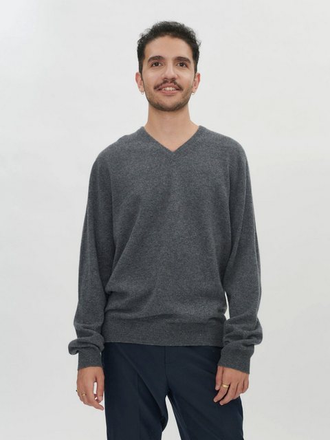 GOBI Cashmere V-Ausschnitt-Pullover Basic Kaschmirpullover mit V-Ausschnitt günstig online kaufen