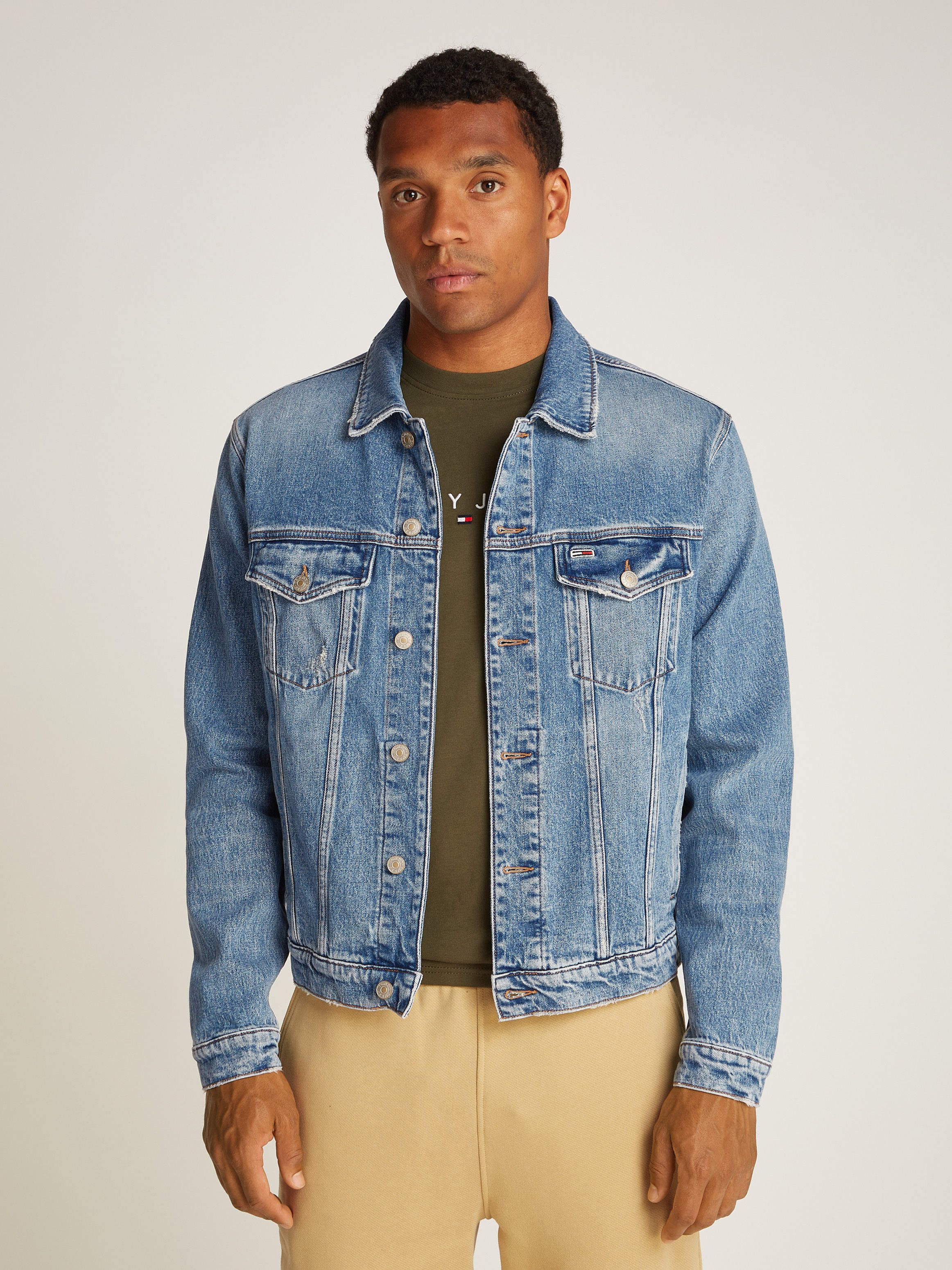 Tommy Jeans Jeansjacke RYAN RGLR TRCKR günstig online kaufen