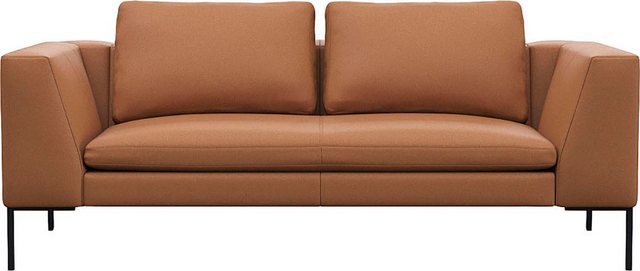 FLEXLUX 2,5-Sitzer "Loano", modernes Sofa, frei im Raum stellbar, lose Kiss günstig online kaufen