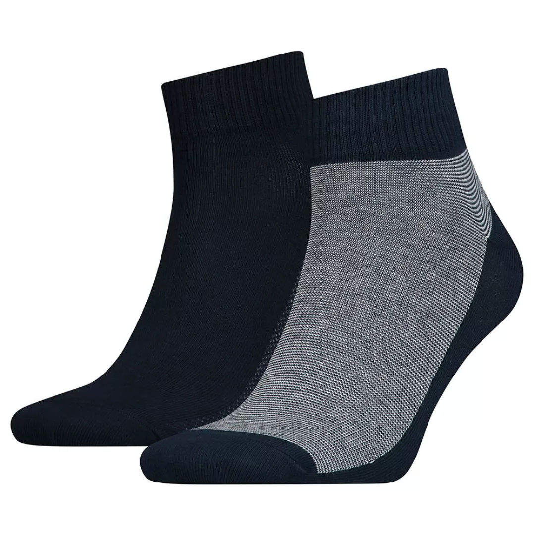 Levi´s ® 168sf Mid Micro Stripe Socken 2 Paare EU 43-46 Mid Denim günstig online kaufen