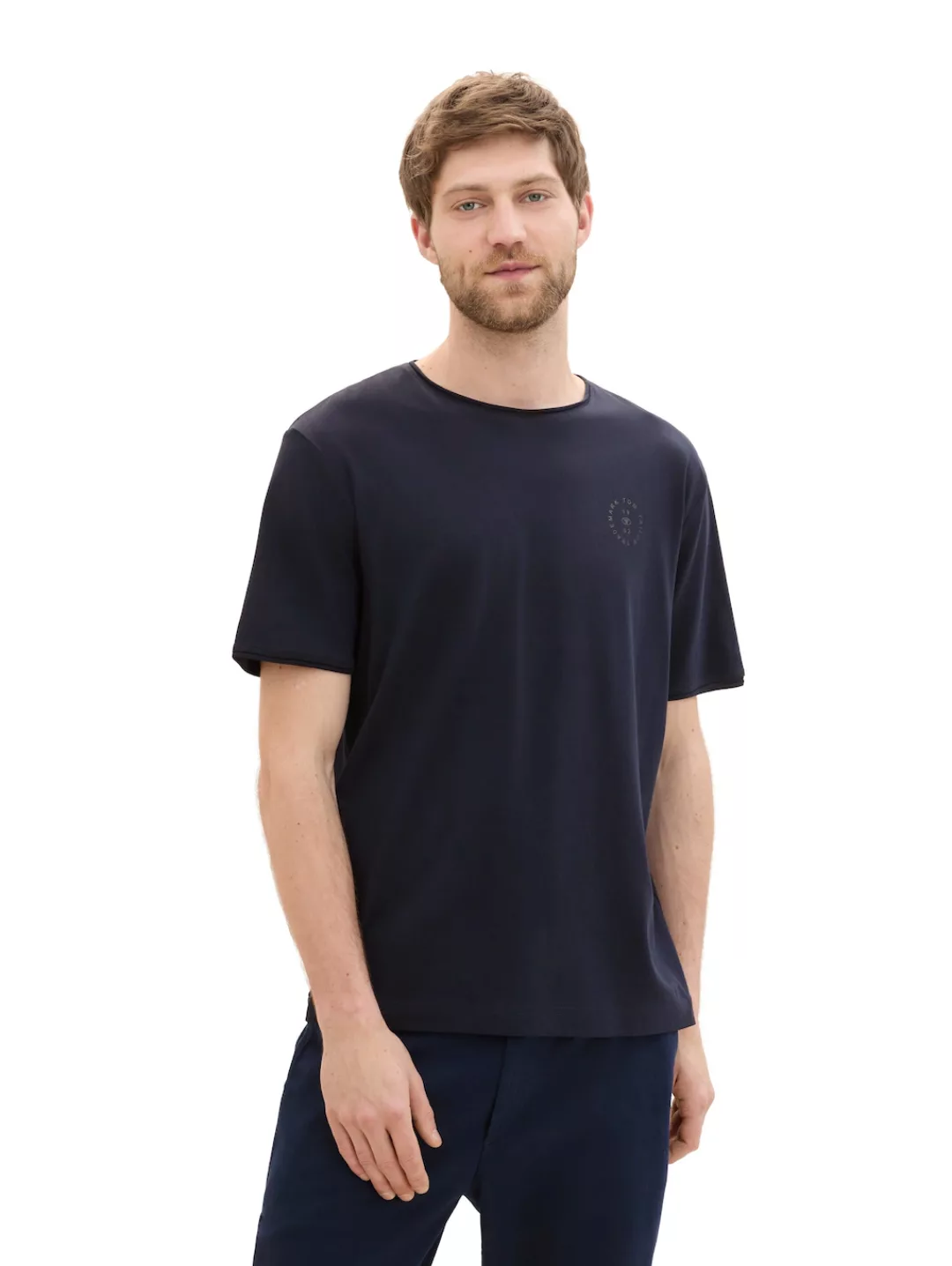 TOM TAILOR T-Shirt mit Logo Print günstig online kaufen