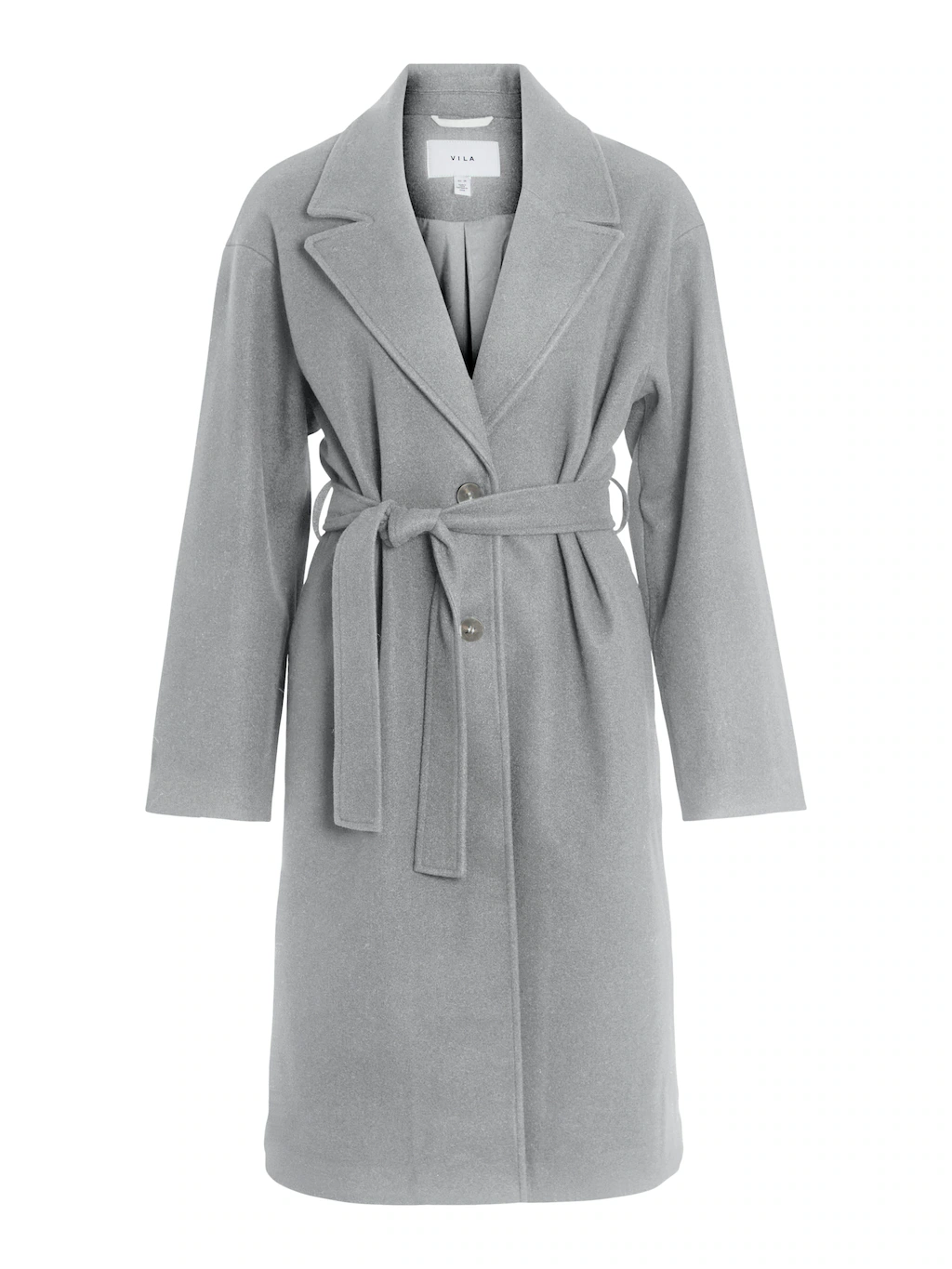Vila Langmantel "VICLAUDIA L/S LONG COAT - NOOS" günstig online kaufen
