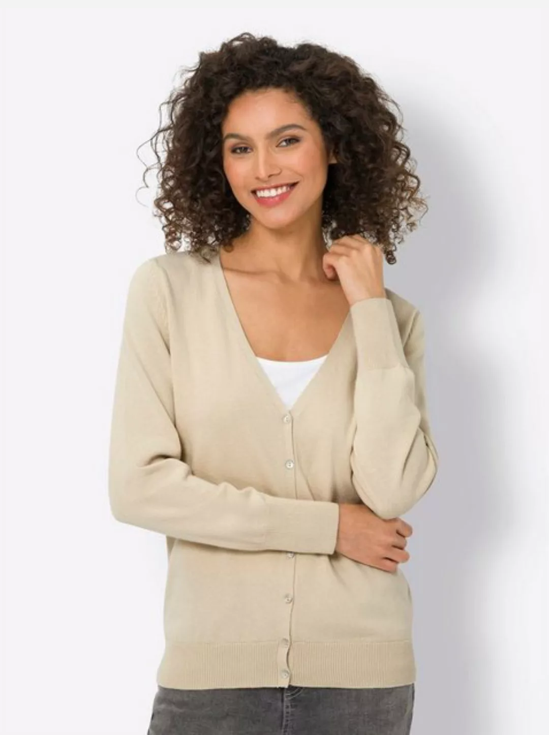 heine Strickjacke Feinstrickjacke günstig online kaufen