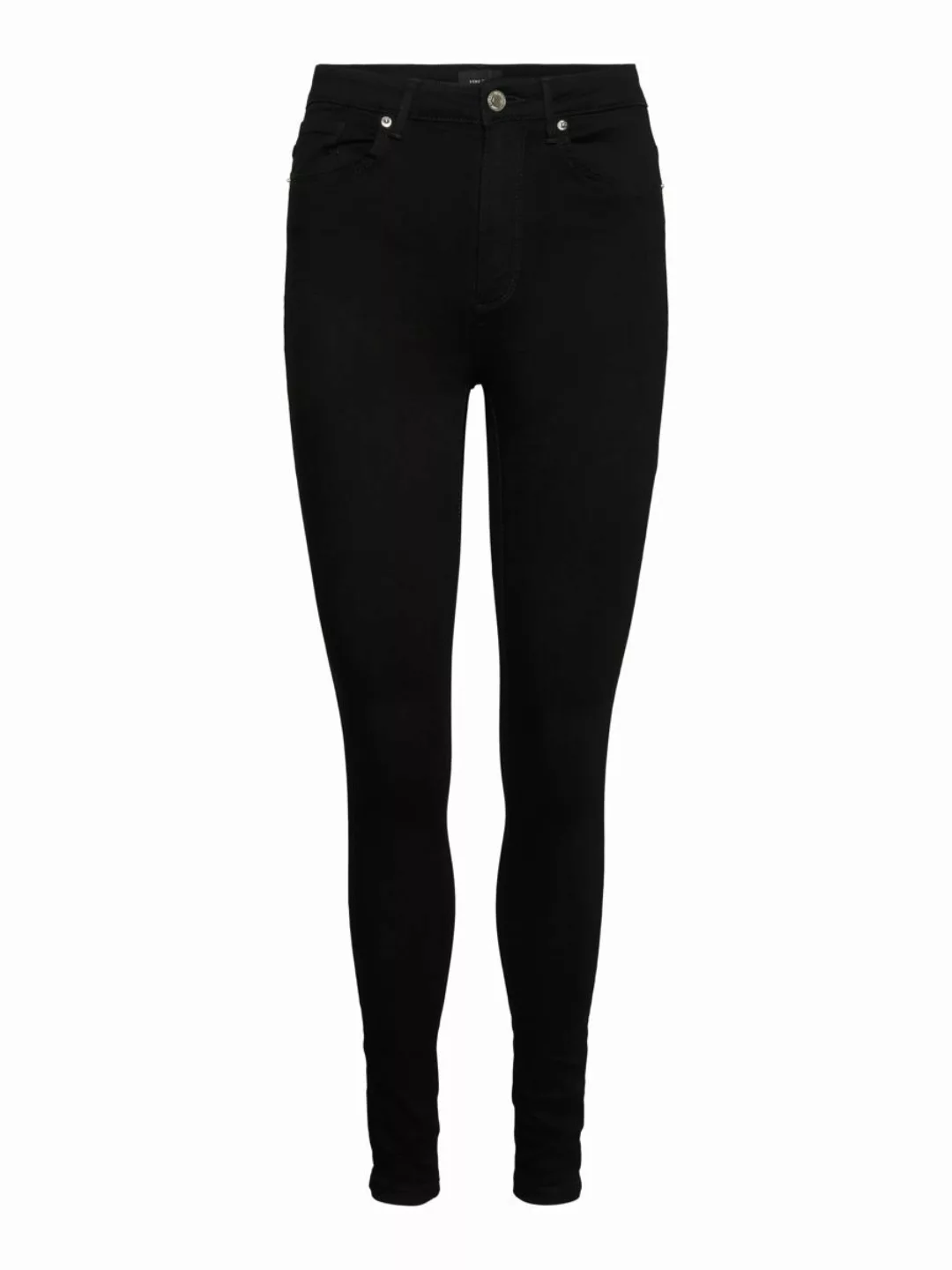 VERO MODA Low Rise Skinny Jeggings Damen Schwarz günstig online kaufen