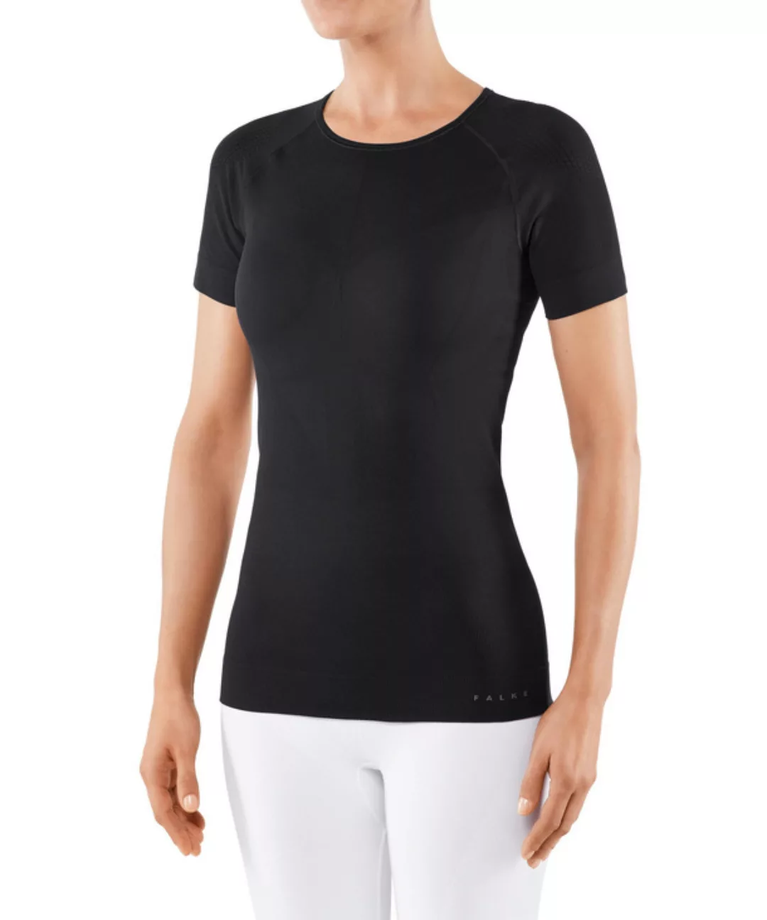 FALKE Warm Impulse Damen Kurzarmshirt Health, XL, Schwarz, 39125-300005 günstig online kaufen