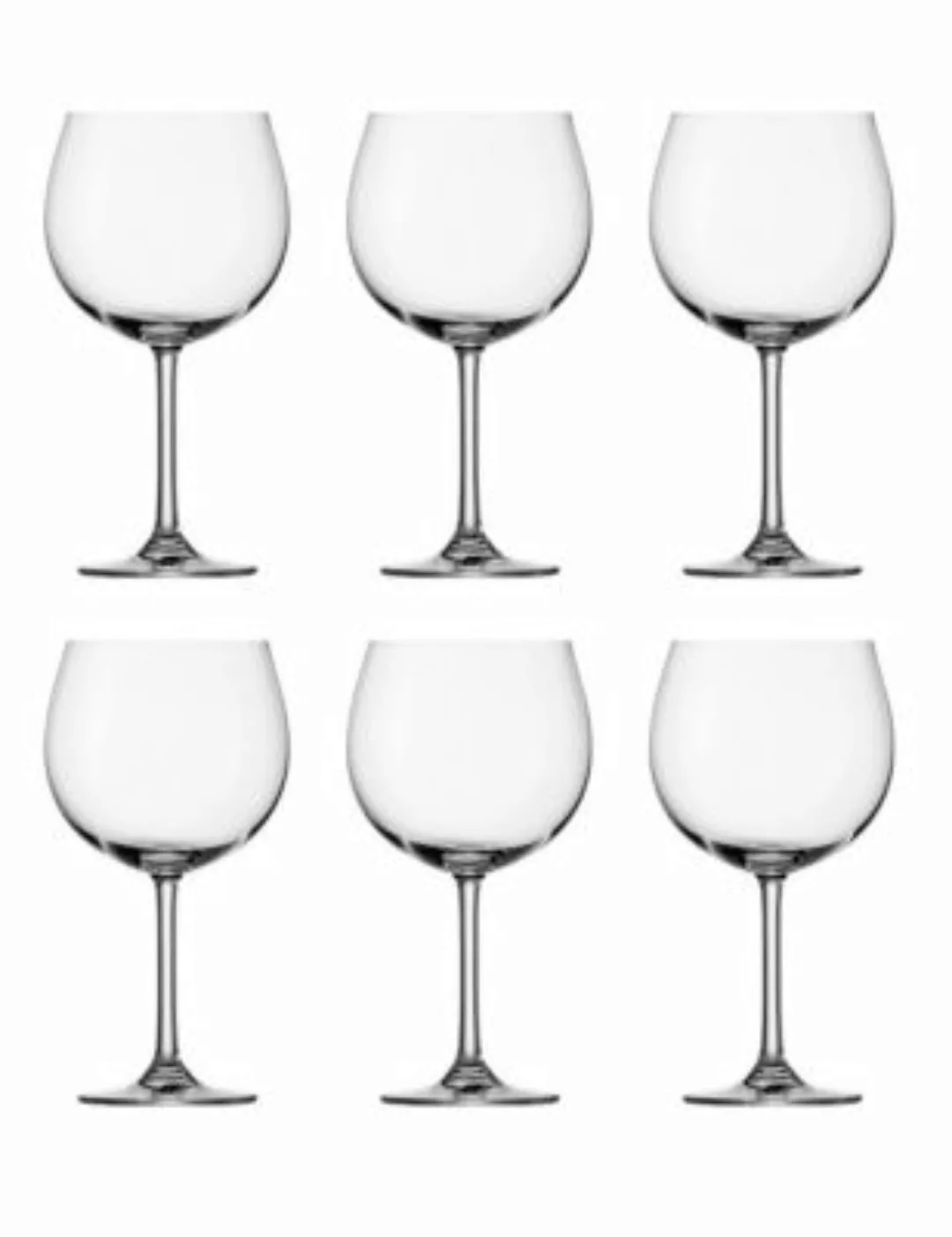 Burgunder Weinglas, 6er-Set Weinland transparent günstig online kaufen