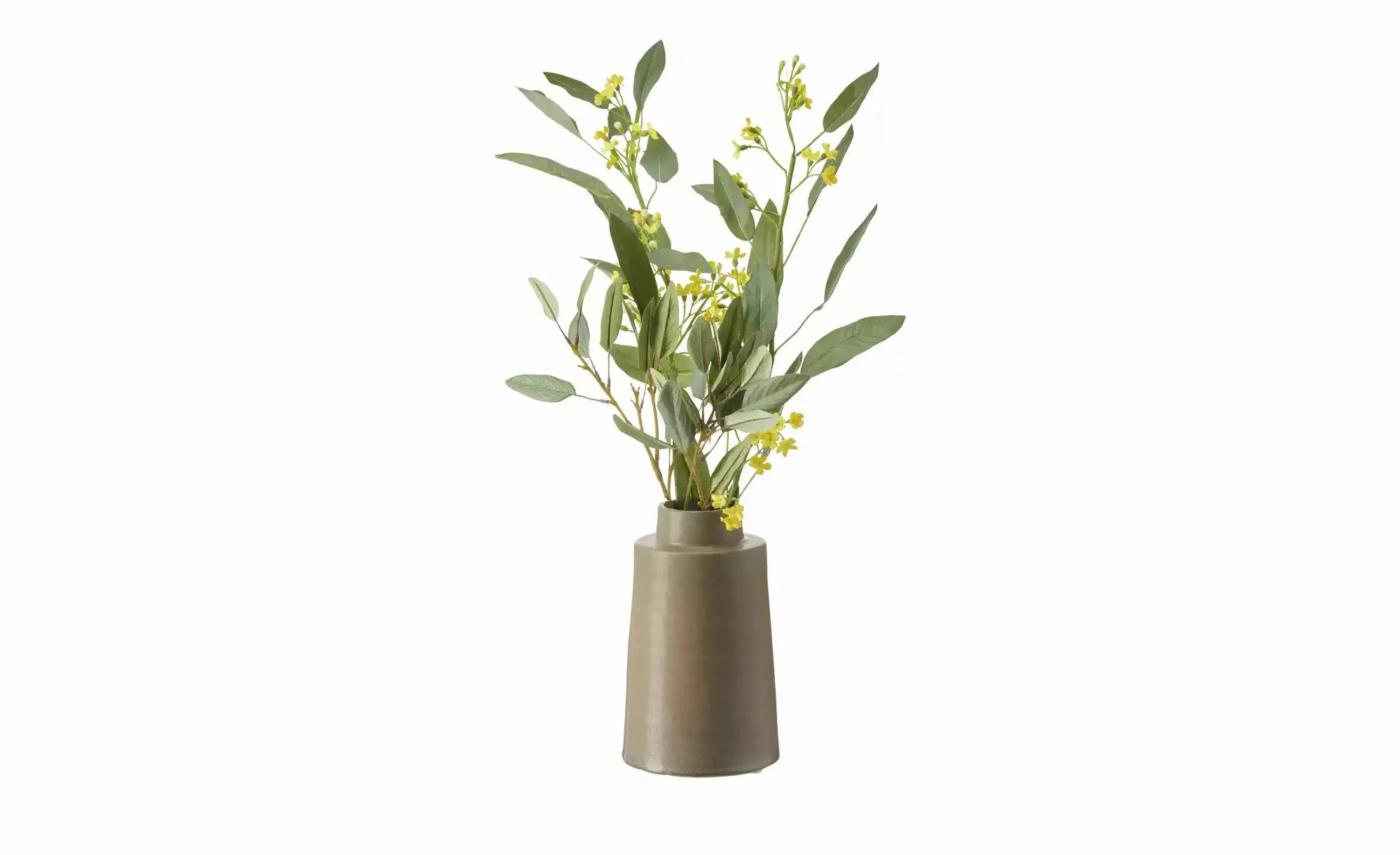 HOME STORY Vase   ¦ braun ¦ Steinzeug ¦ Maße (cm): H: 20,5  Ø: 12.5 Accesso günstig online kaufen