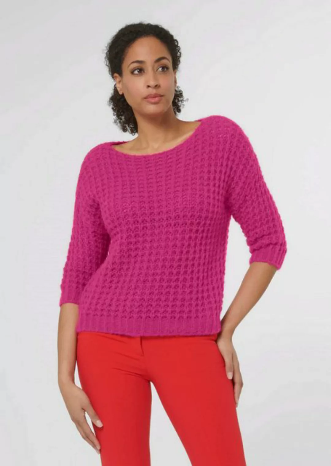 MADELEINE Strickpullover Pullover im Boxy-Style günstig online kaufen