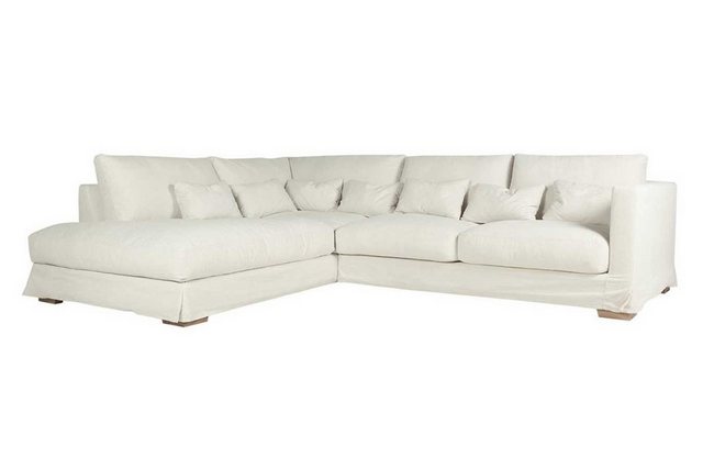 daslagerhaus living Sofa Sofakombination Heaven Stoff beige B 313 cm günstig online kaufen