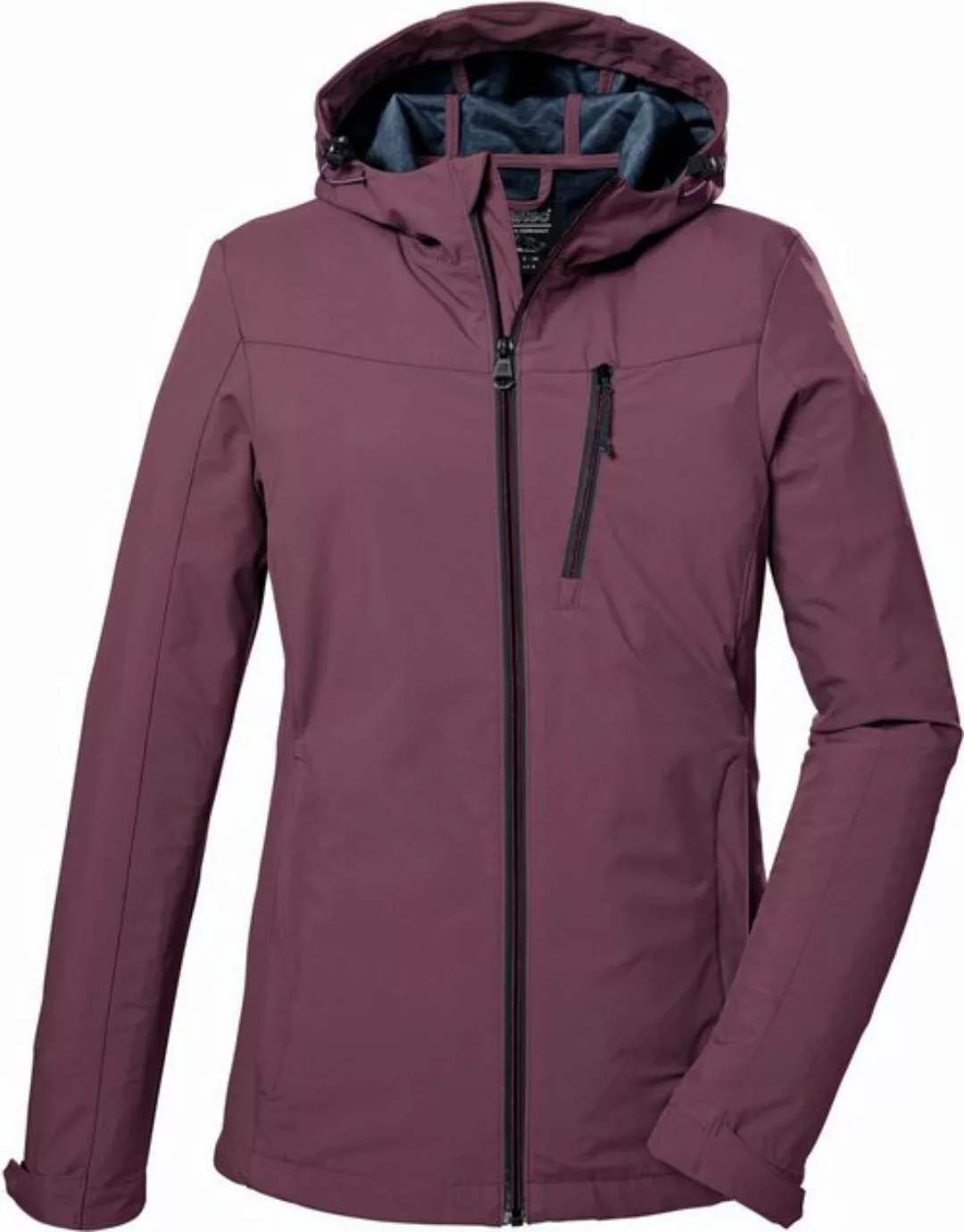 Killtec Funktionsjacke KOS 89 WMN SFTSHLL JCKT AUBERGINE günstig online kaufen